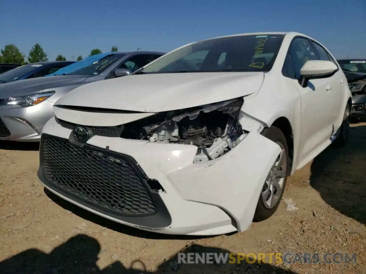 9 Photograph of a damaged car JTDEPRAE9LJ040348 TOYOTA COROLLA 2020