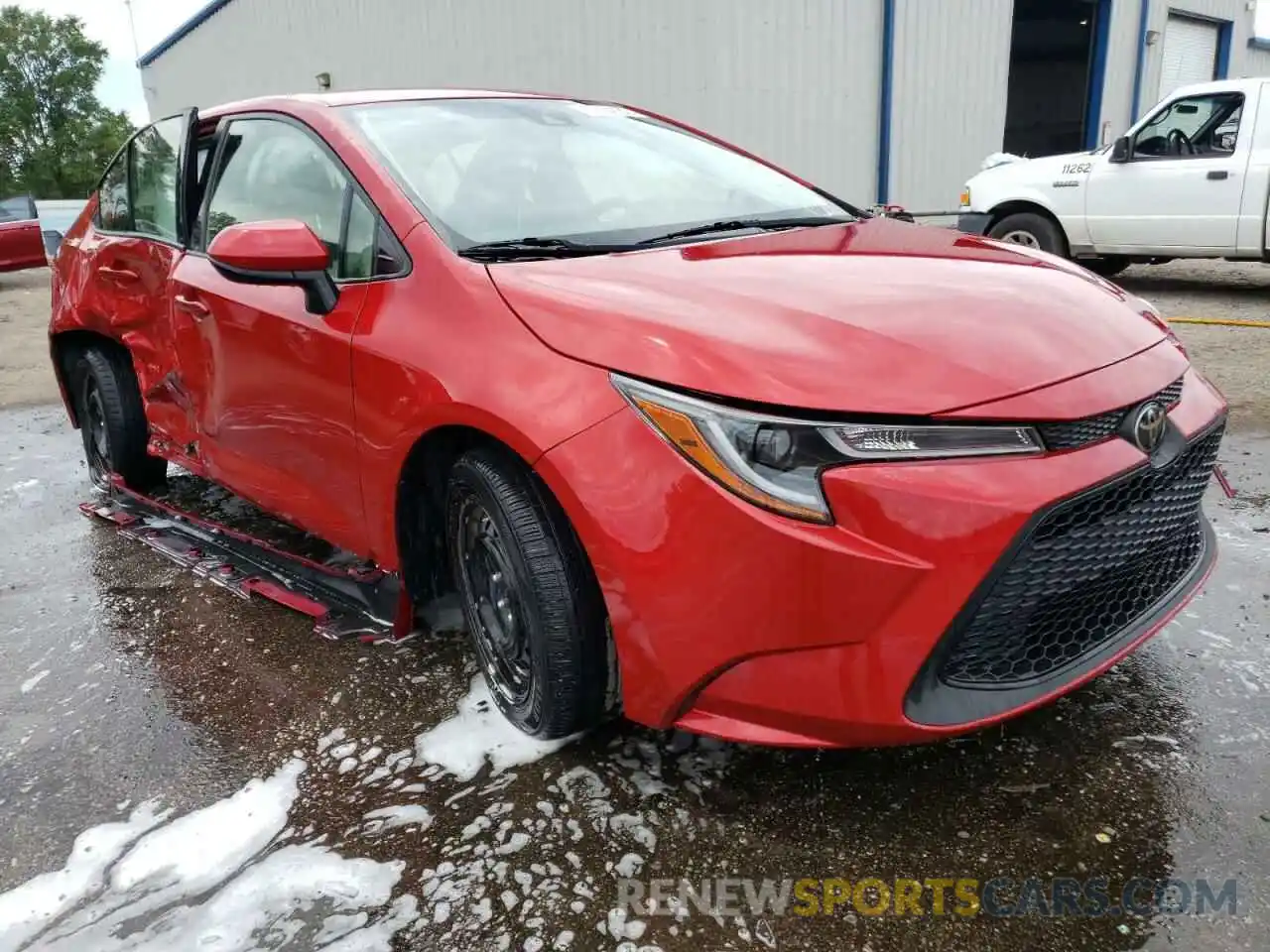 1 Photograph of a damaged car JTDEPRAE9LJ040527 TOYOTA COROLLA 2020