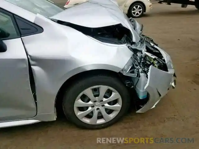 9 Photograph of a damaged car JTDEPRAE9LJ040530 TOYOTA COROLLA 2020