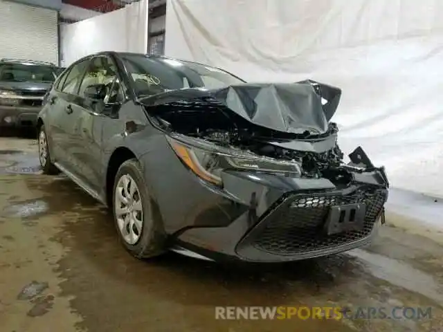 1 Photograph of a damaged car JTDEPRAE9LJ040558 TOYOTA COROLLA 2020