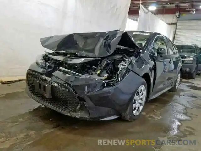 2 Photograph of a damaged car JTDEPRAE9LJ040558 TOYOTA COROLLA 2020