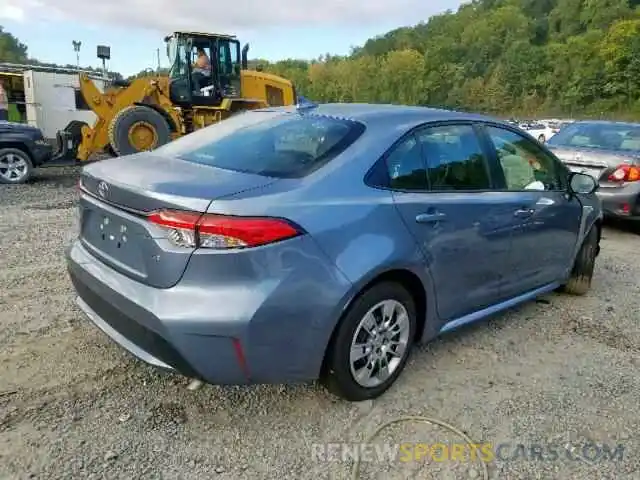 4 Photograph of a damaged car JTDEPRAE9LJ040625 TOYOTA COROLLA 2020