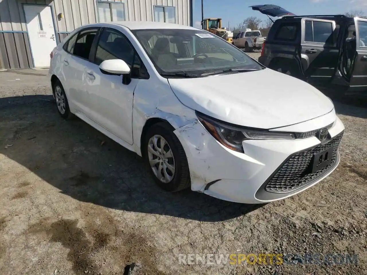 1 Photograph of a damaged car JTDEPRAE9LJ040818 TOYOTA COROLLA 2020