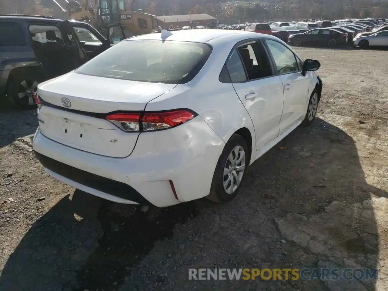 4 Photograph of a damaged car JTDEPRAE9LJ040818 TOYOTA COROLLA 2020