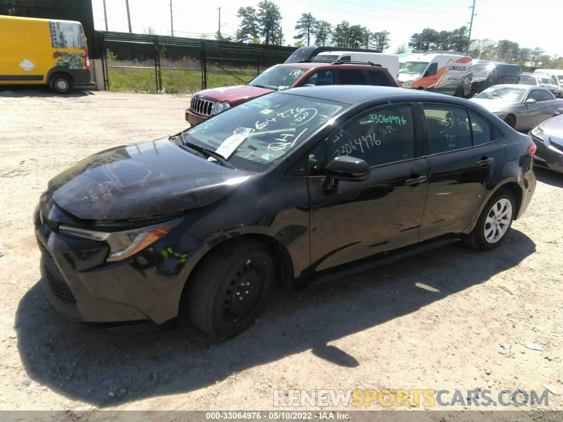 2 Photograph of a damaged car JTDEPRAE9LJ040981 TOYOTA COROLLA 2020