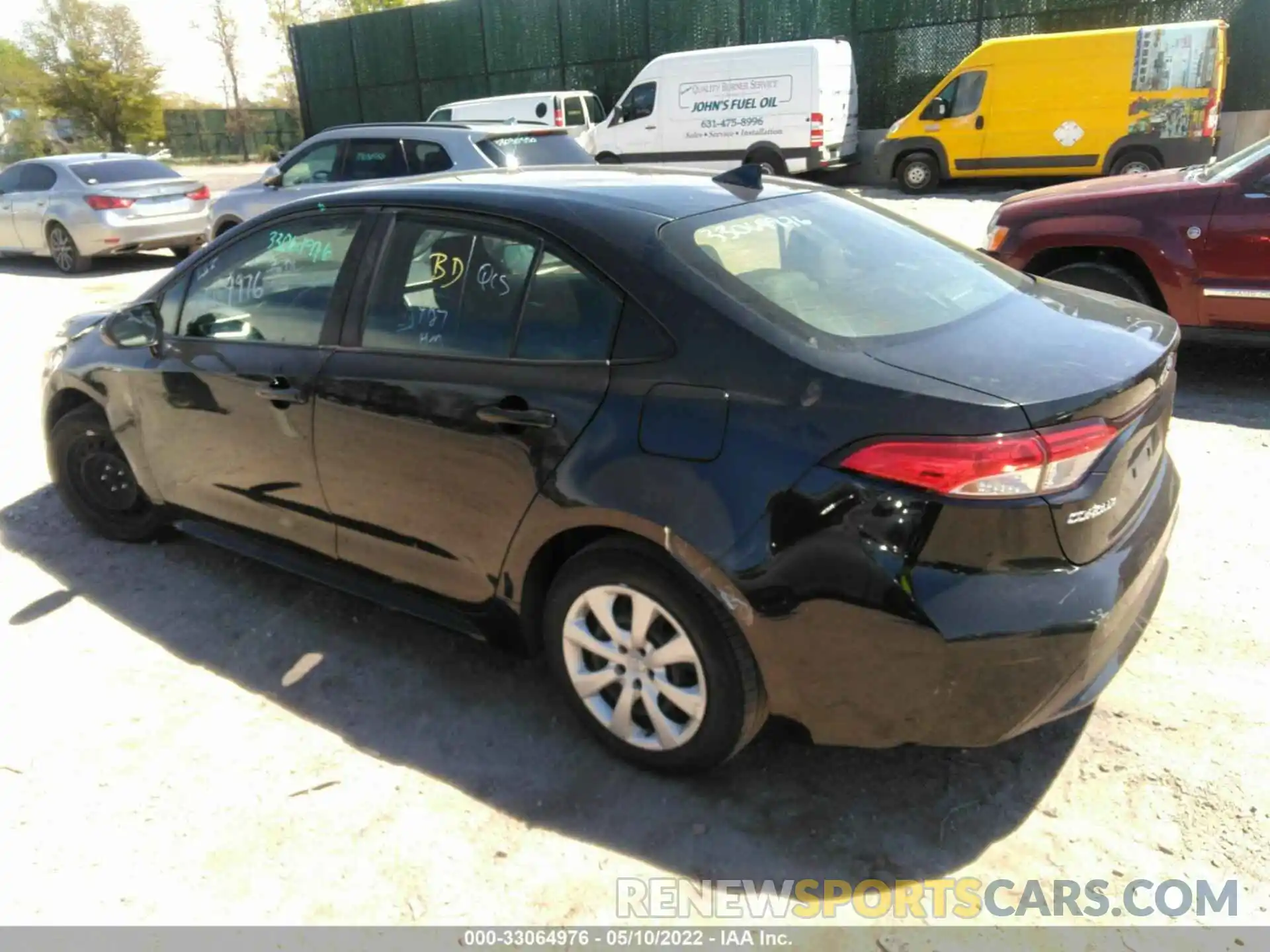 3 Photograph of a damaged car JTDEPRAE9LJ040981 TOYOTA COROLLA 2020