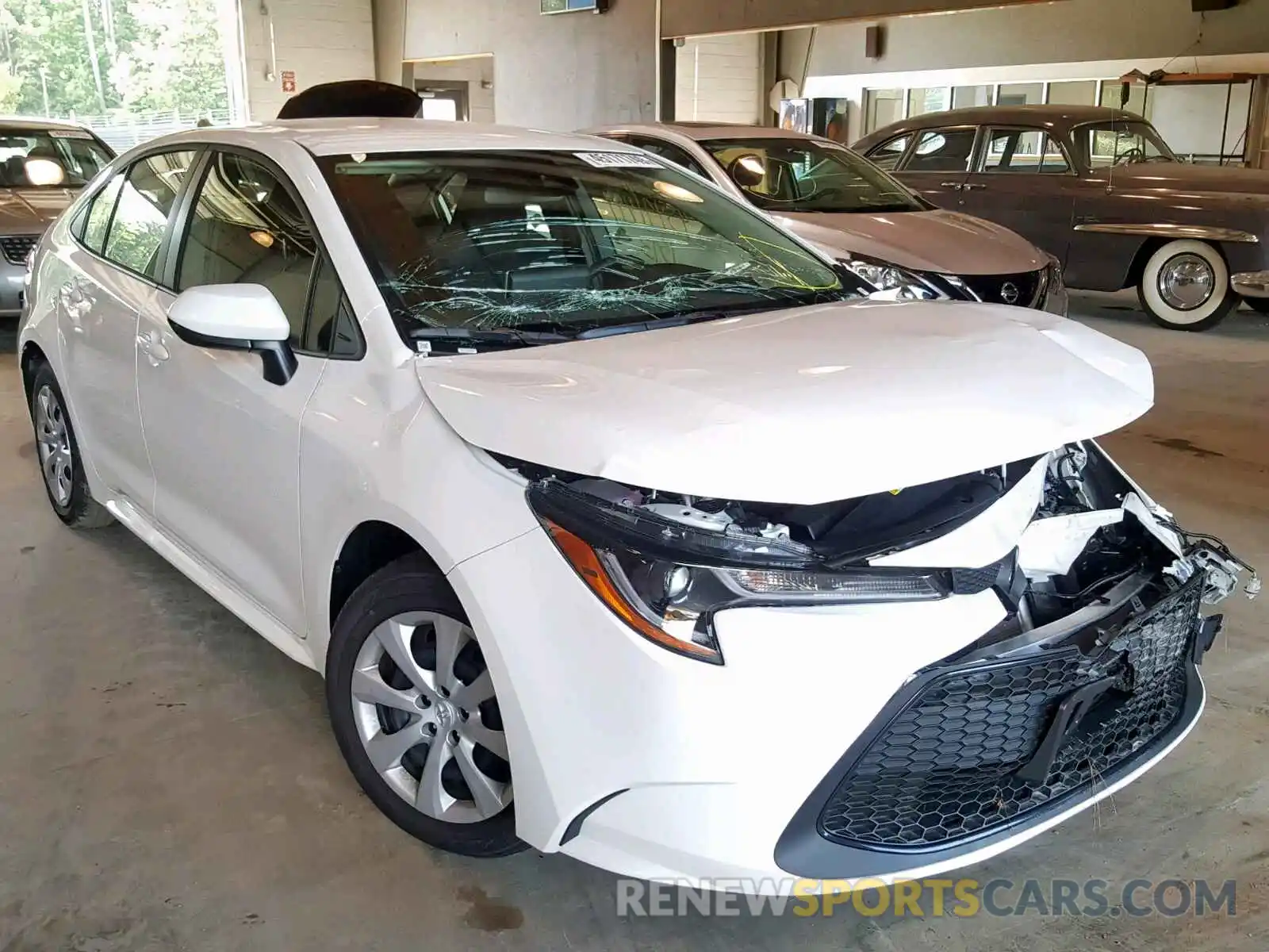 1 Photograph of a damaged car JTDEPRAE9LJ041242 TOYOTA COROLLA 2020