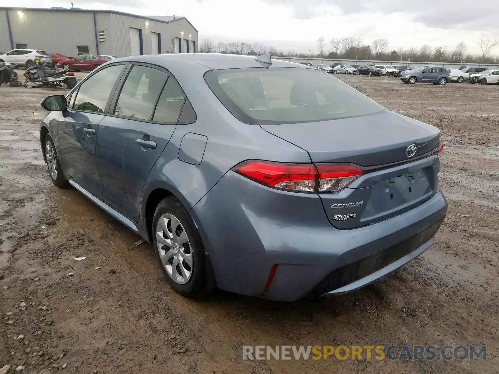 3 Photograph of a damaged car JTDEPRAE9LJ041404 TOYOTA COROLLA 2020