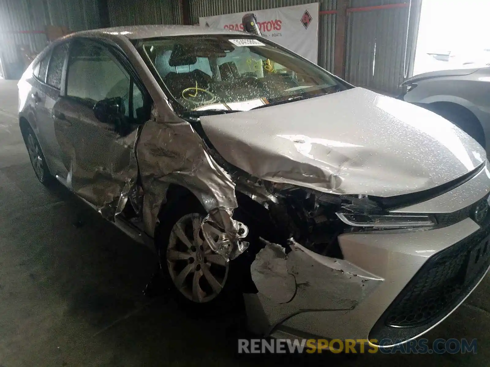 9 Photograph of a damaged car JTDEPRAE9LJ041693 TOYOTA COROLLA 2020