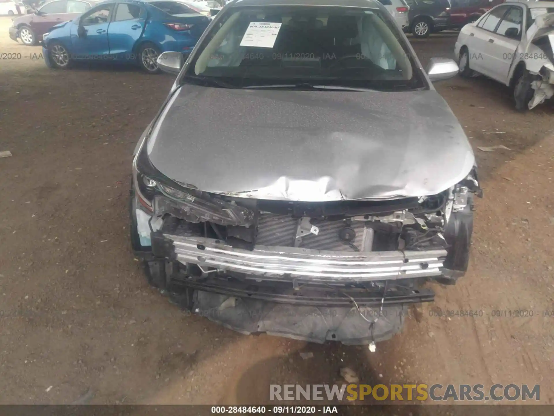 6 Photograph of a damaged car JTDEPRAE9LJ042262 TOYOTA COROLLA 2020