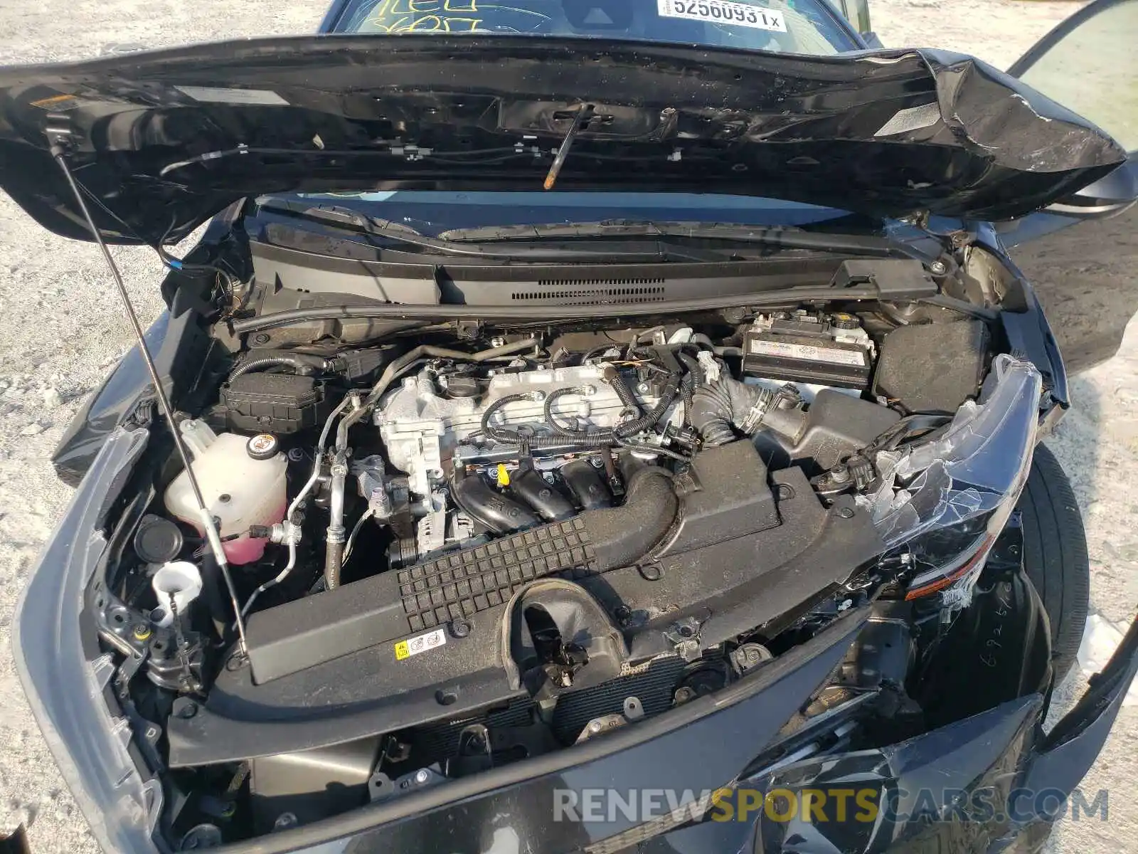 7 Photograph of a damaged car JTDEPRAE9LJ042505 TOYOTA COROLLA 2020