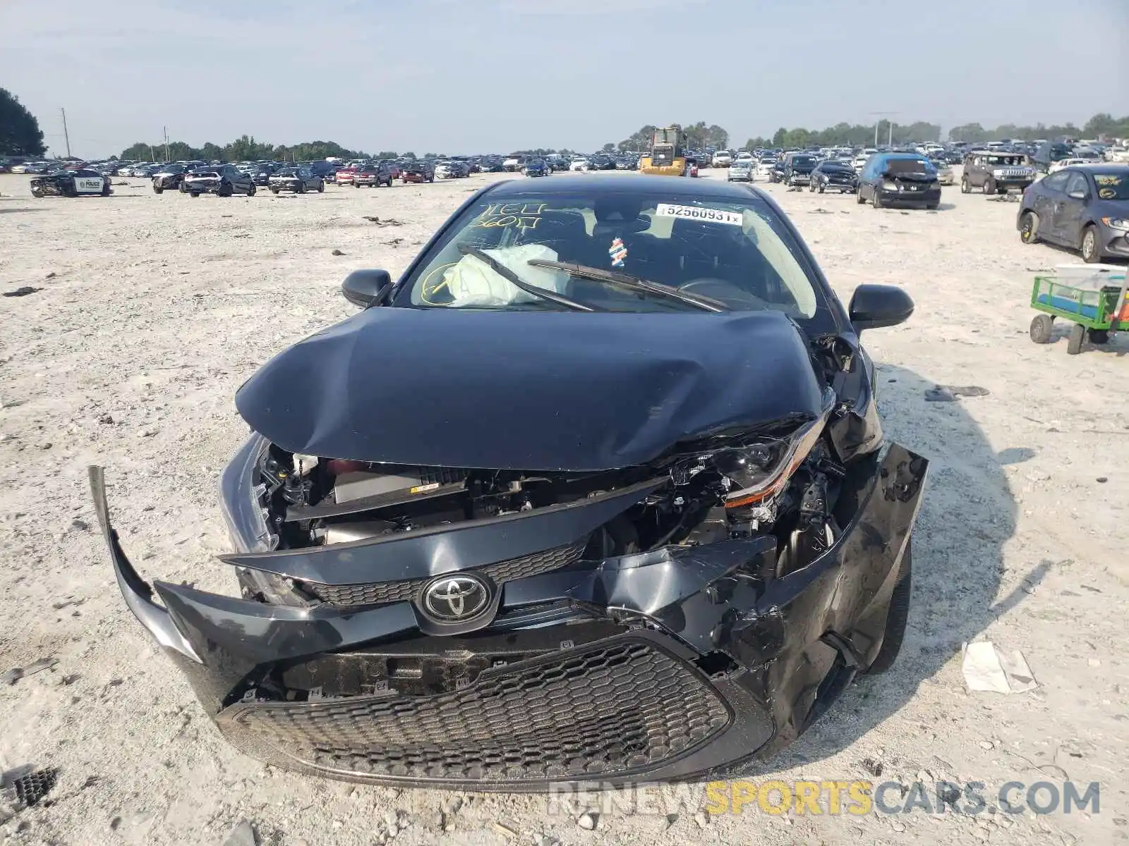 9 Photograph of a damaged car JTDEPRAE9LJ042505 TOYOTA COROLLA 2020