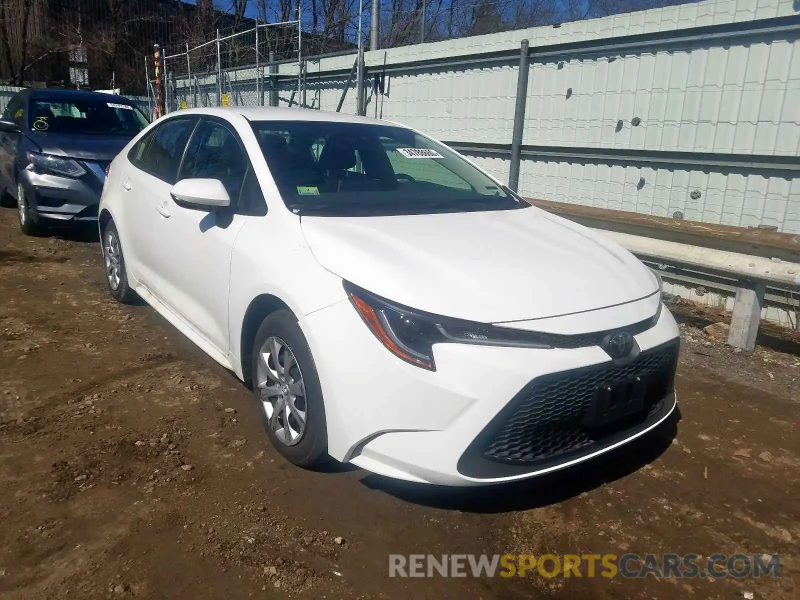 1 Photograph of a damaged car JTDEPRAE9LJ043170 TOYOTA COROLLA 2020