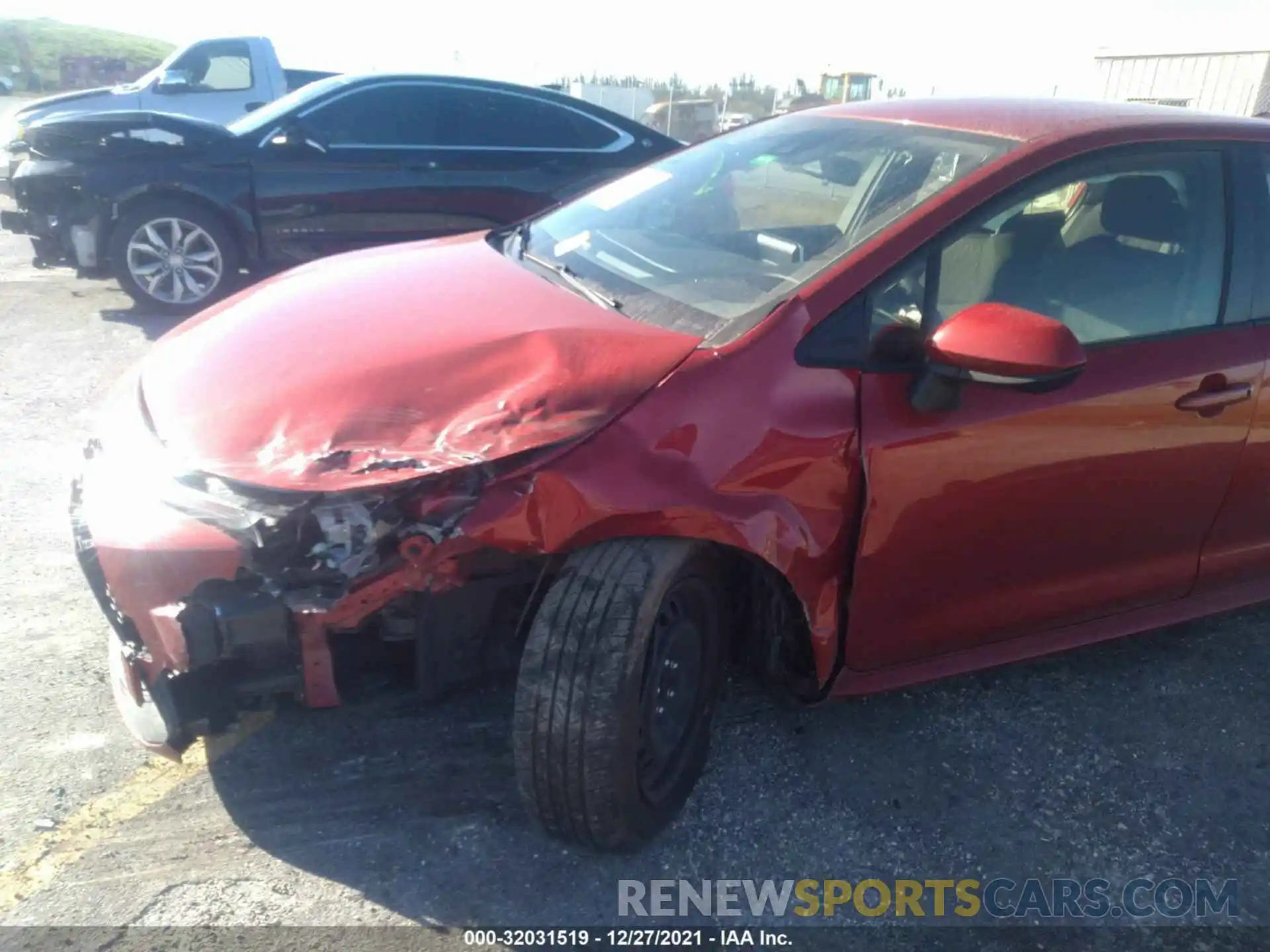 6 Photograph of a damaged car JTDEPRAE9LJ044125 TOYOTA COROLLA 2020