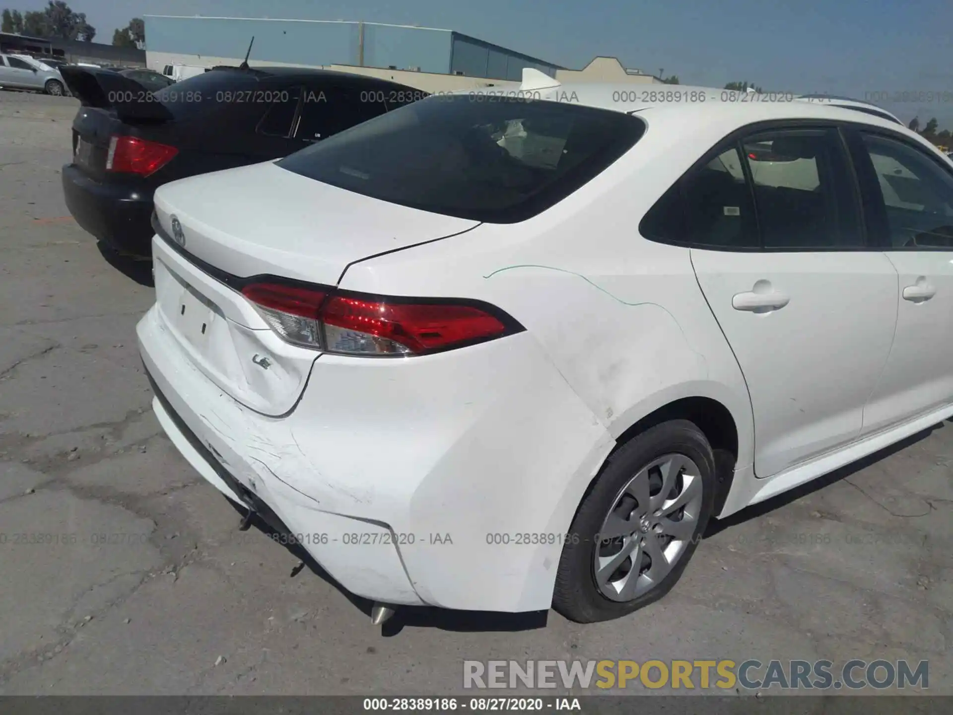 6 Photograph of a damaged car JTDEPRAE9LJ046005 TOYOTA COROLLA 2020