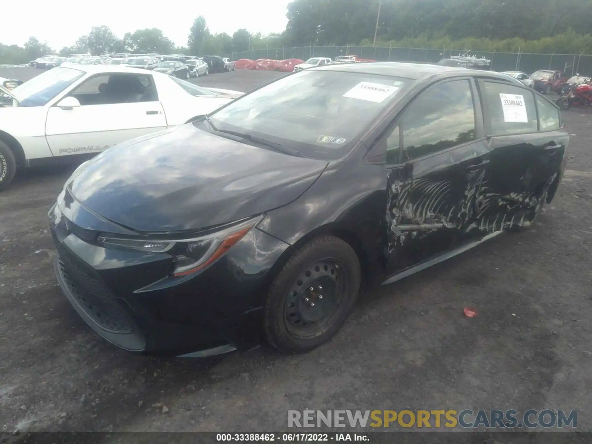 2 Photograph of a damaged car JTDEPRAE9LJ046022 TOYOTA COROLLA 2020