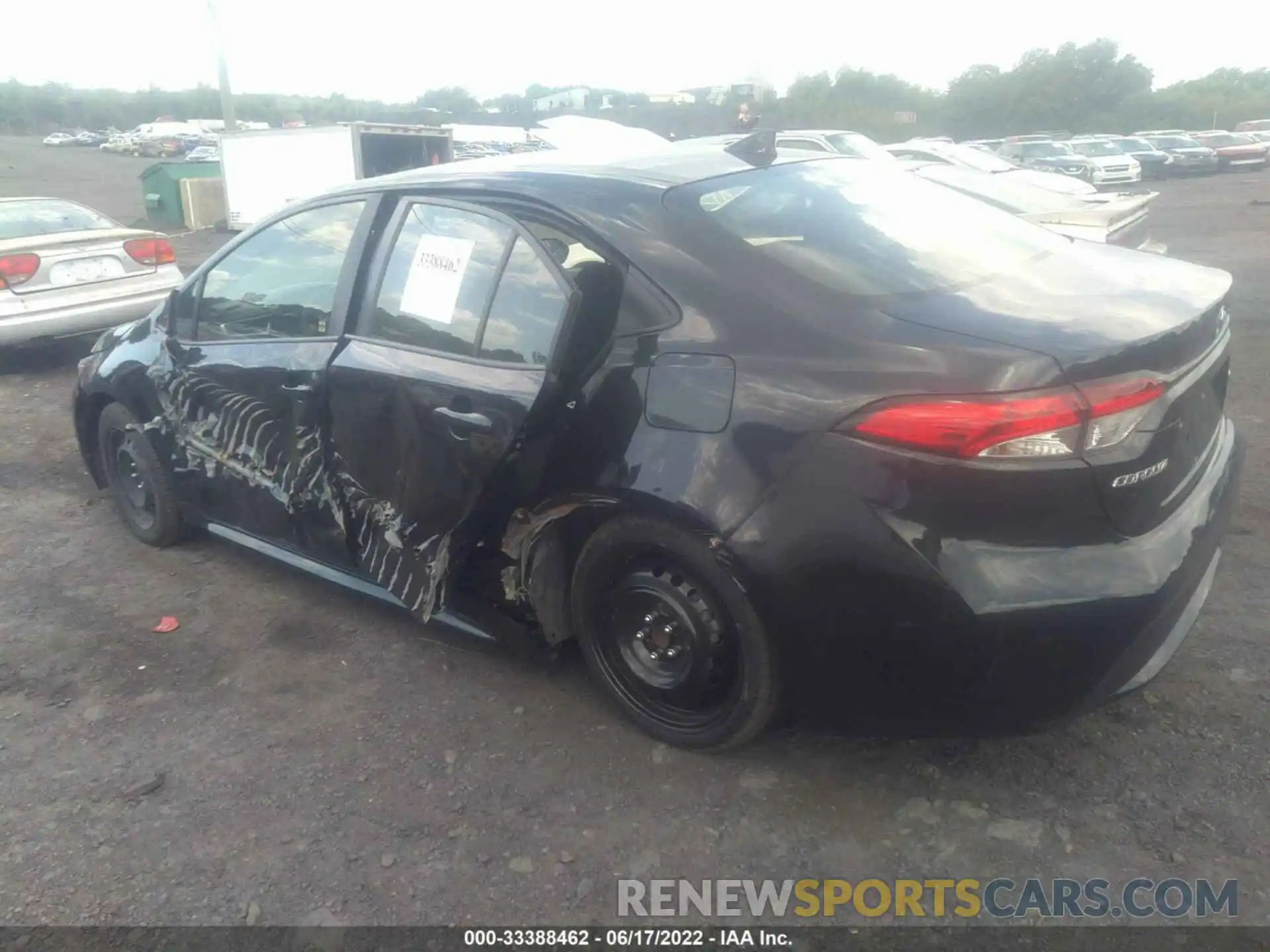 3 Photograph of a damaged car JTDEPRAE9LJ046022 TOYOTA COROLLA 2020