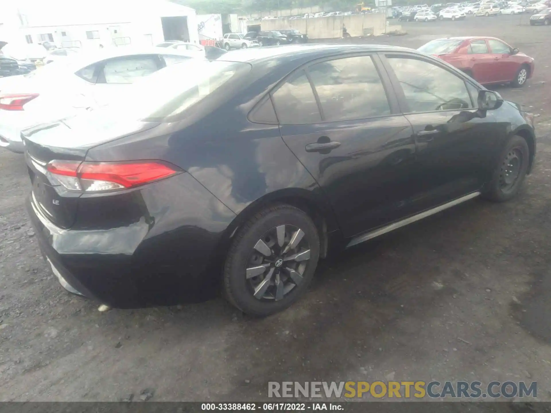 4 Photograph of a damaged car JTDEPRAE9LJ046022 TOYOTA COROLLA 2020