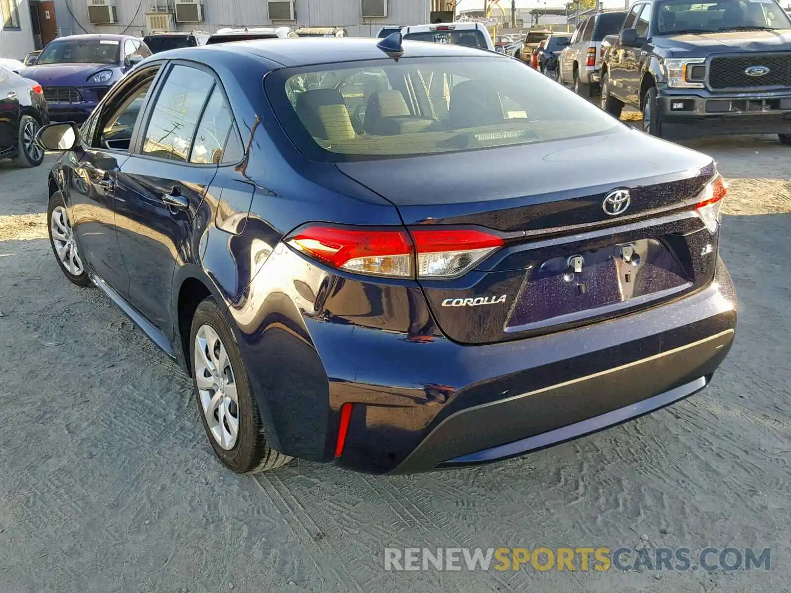 3 Photograph of a damaged car JTDEPRAE9LJ046070 TOYOTA COROLLA 2020