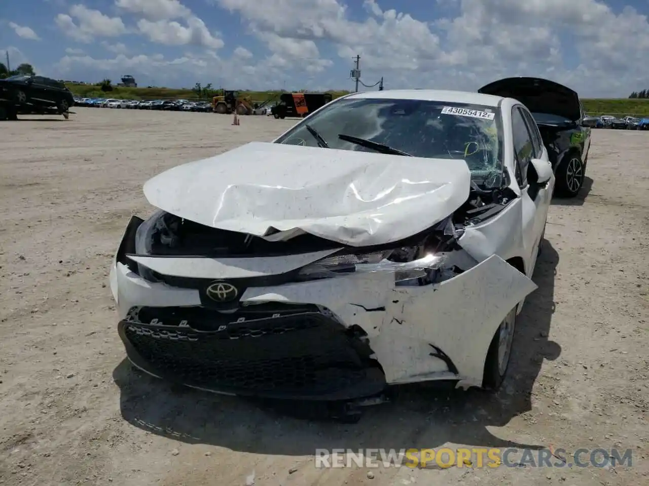 9 Photograph of a damaged car JTDEPRAE9LJ046229 TOYOTA COROLLA 2020