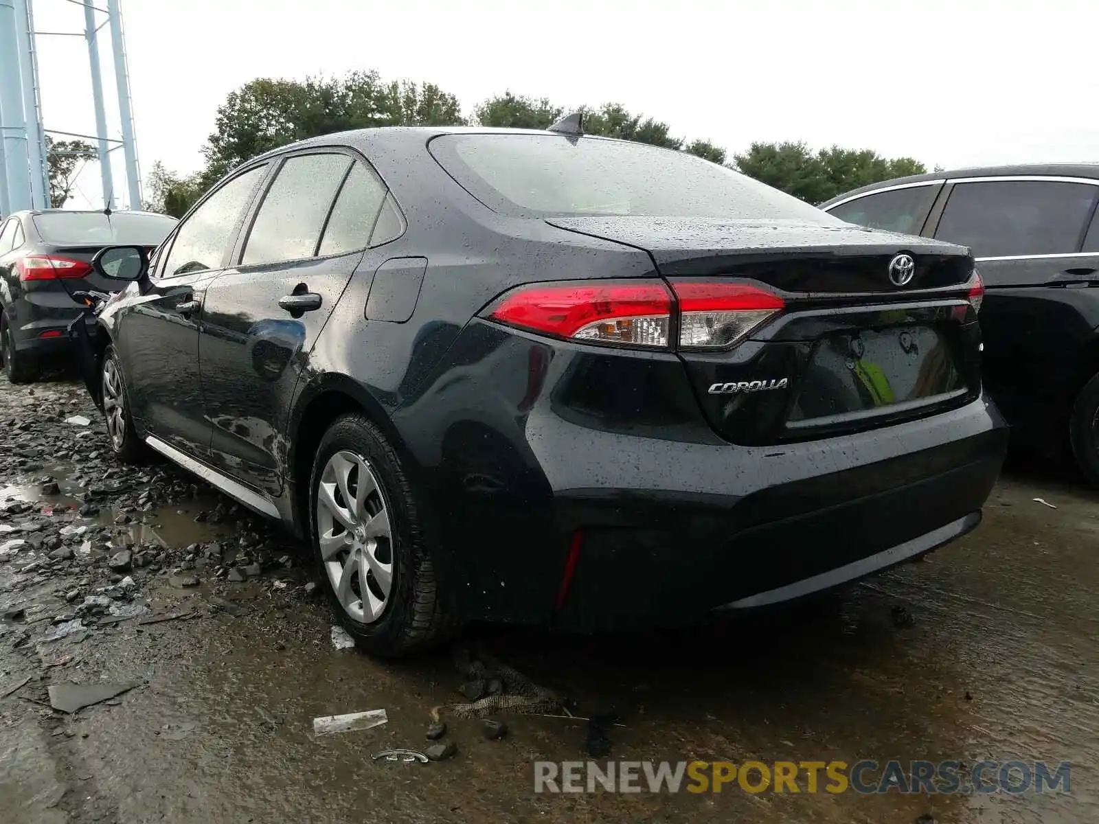 3 Photograph of a damaged car JTDEPRAE9LJ046697 TOYOTA COROLLA 2020