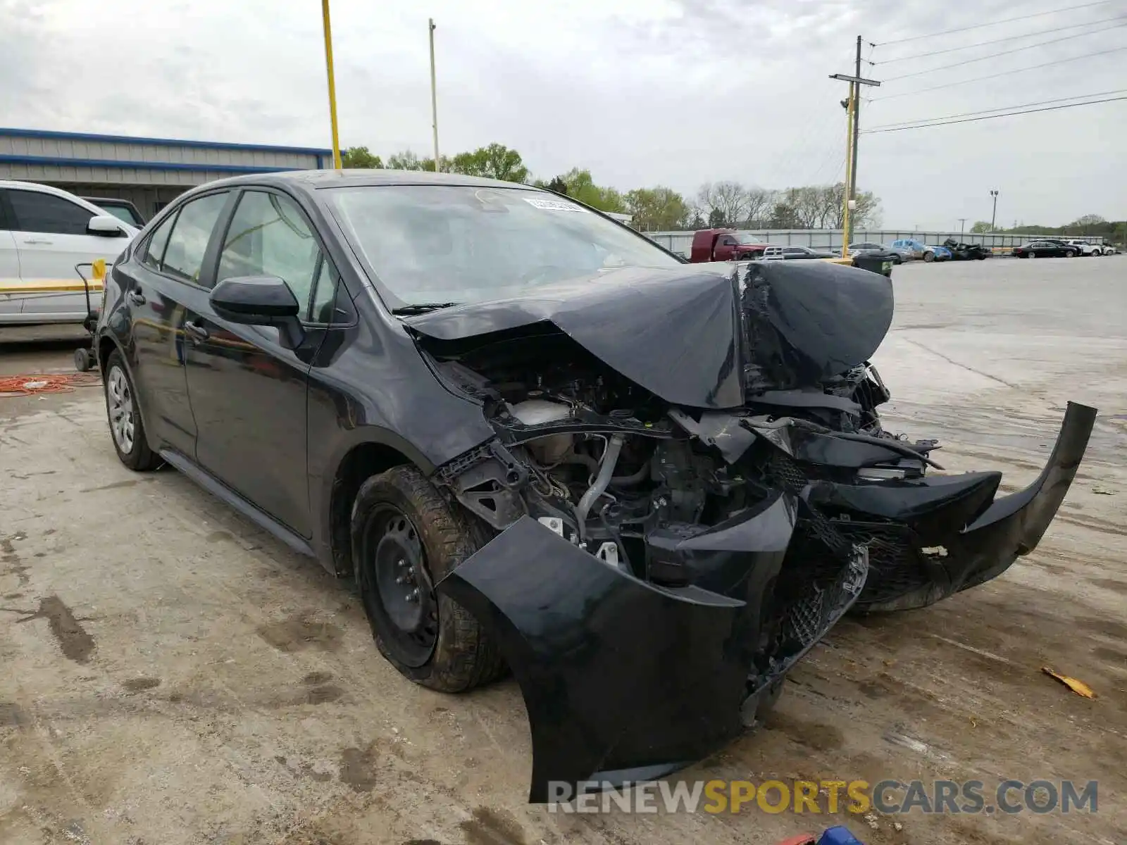 1 Фотография поврежденного автомобиля JTDEPRAE9LJ046716 TOYOTA COROLLA 2020