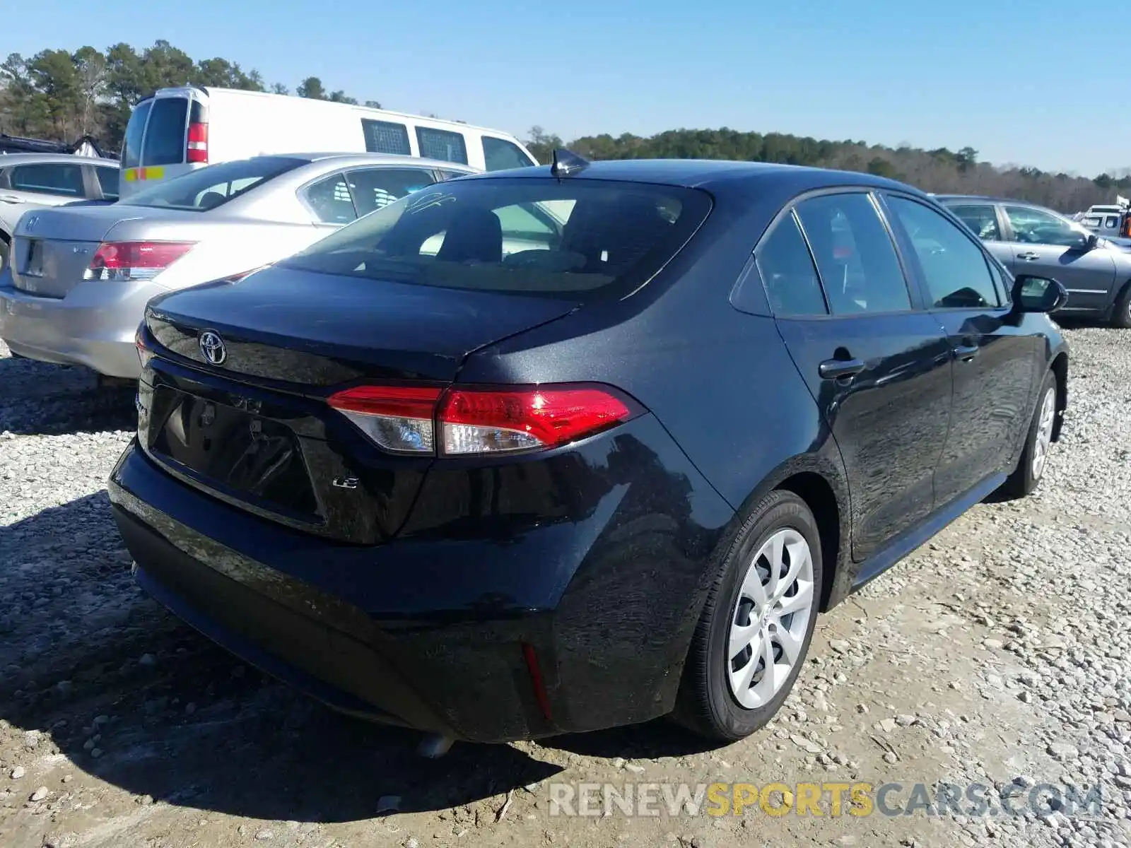 4 Photograph of a damaged car JTDEPRAE9LJ048451 TOYOTA COROLLA 2020