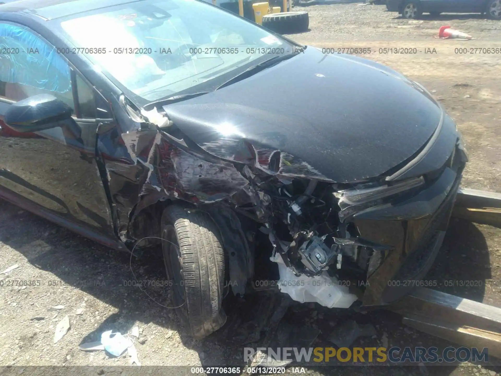 6 Photograph of a damaged car JTDEPRAE9LJ049406 TOYOTA COROLLA 2020