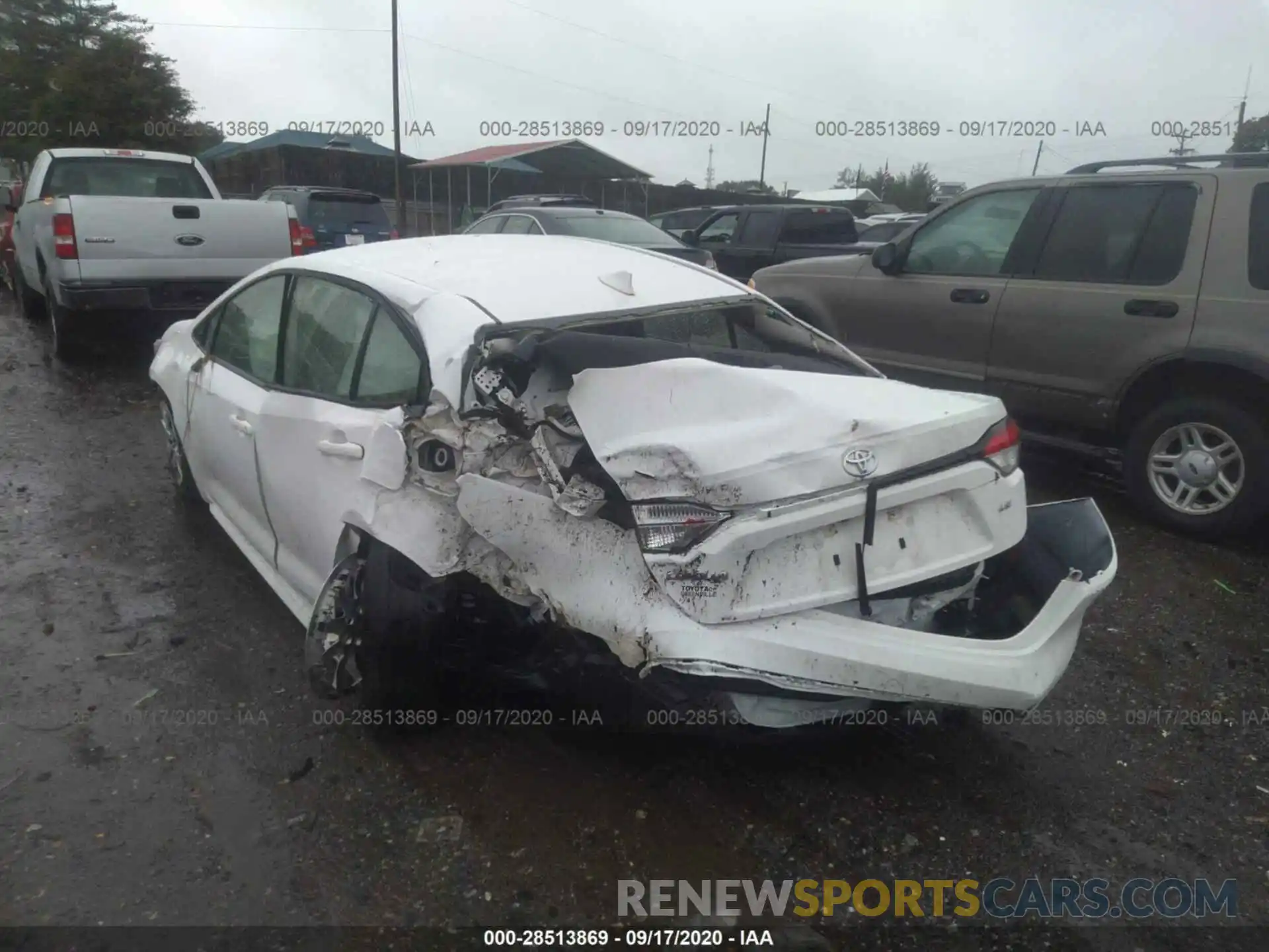 6 Photograph of a damaged car JTDEPRAE9LJ049518 TOYOTA COROLLA 2020