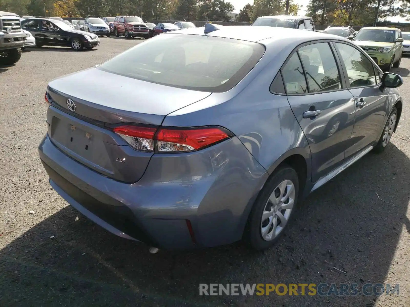 4 Photograph of a damaged car JTDEPRAE9LJ050569 TOYOTA COROLLA 2020