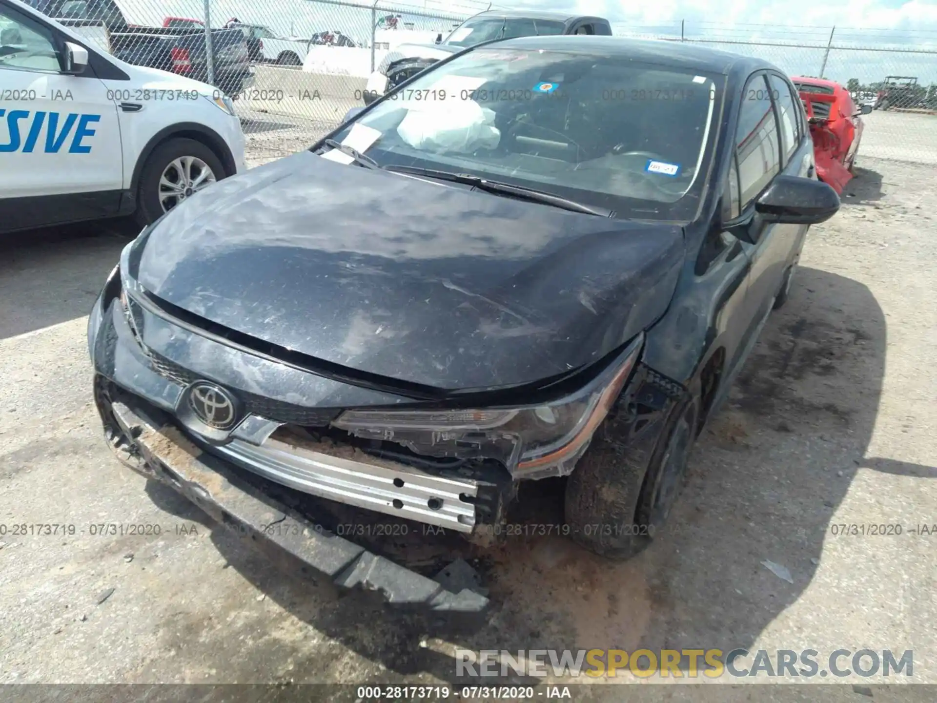 6 Photograph of a damaged car JTDEPRAE9LJ050944 TOYOTA COROLLA 2020