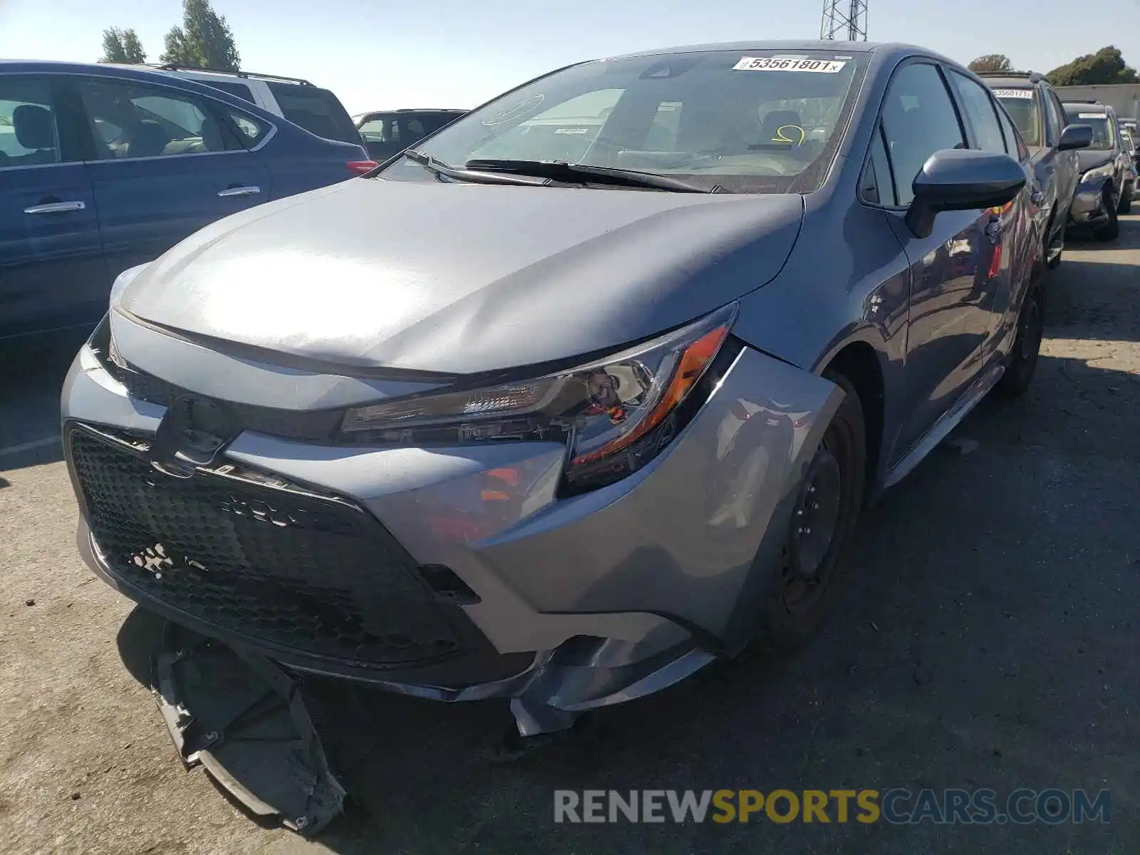 9 Photograph of a damaged car JTDEPRAE9LJ051009 TOYOTA COROLLA 2020