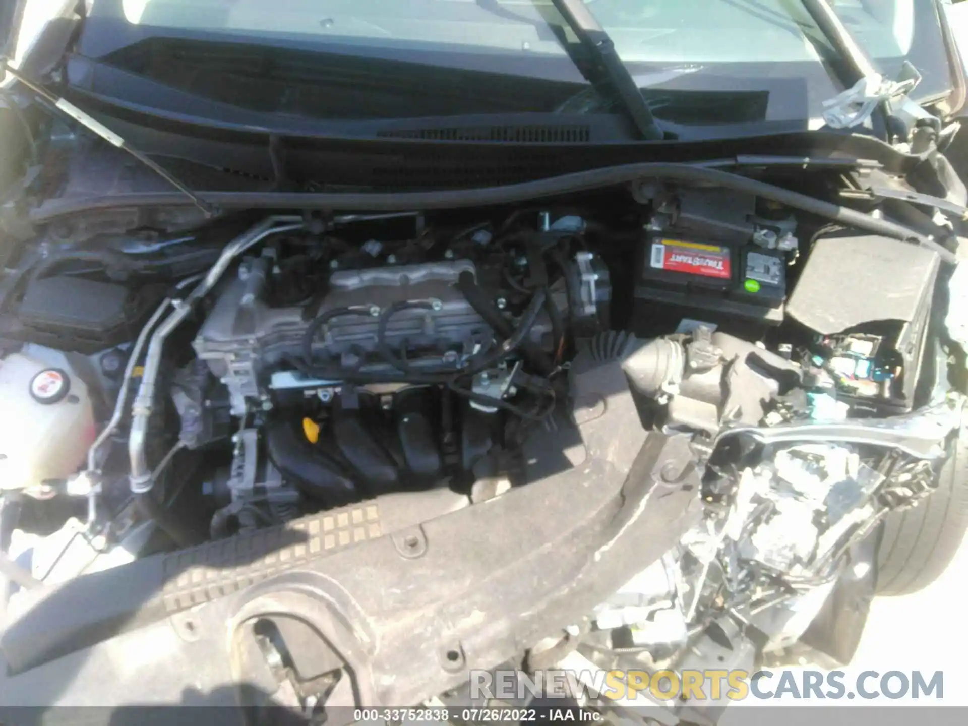 10 Photograph of a damaged car JTDEPRAE9LJ051110 TOYOTA COROLLA 2020