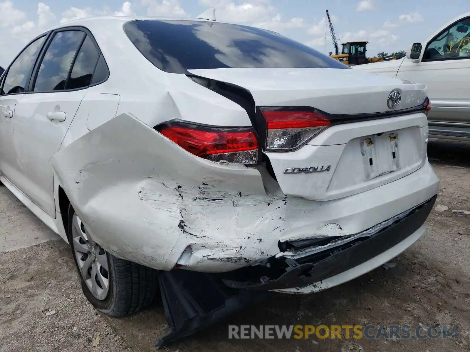 9 Photograph of a damaged car JTDEPRAE9LJ051396 TOYOTA COROLLA 2020