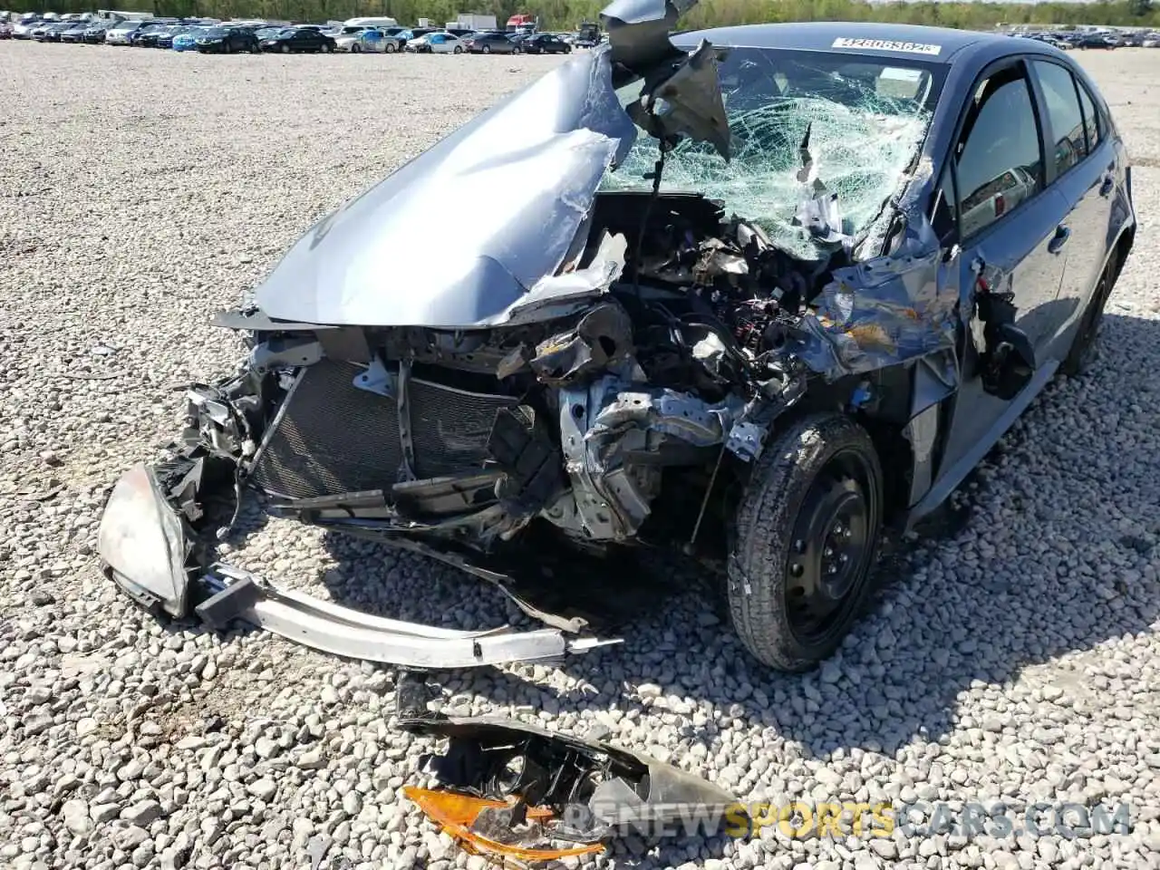 9 Photograph of a damaged car JTDEPRAE9LJ051656 TOYOTA COROLLA 2020