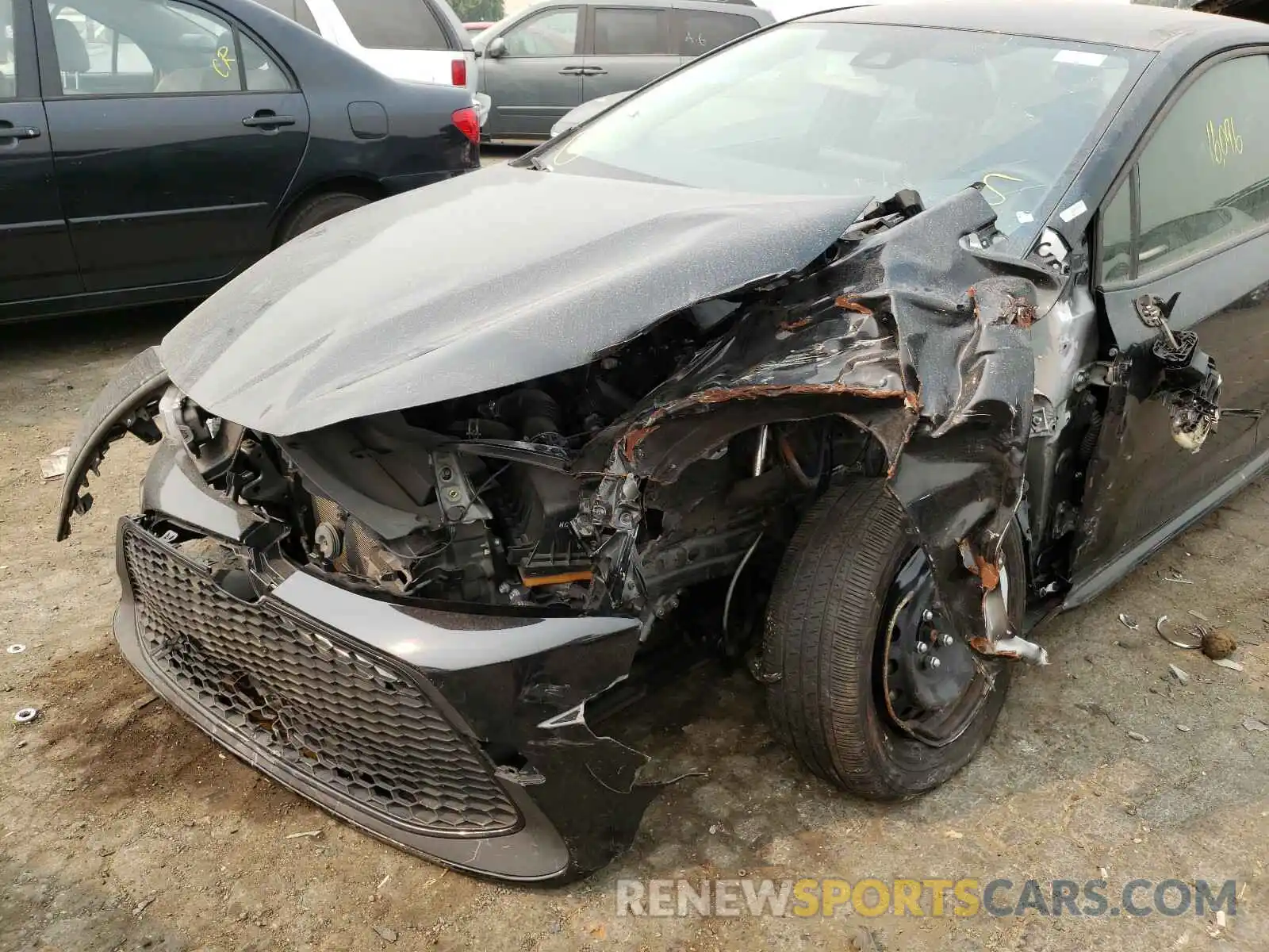 9 Photograph of a damaged car JTDEPRAE9LJ051950 TOYOTA COROLLA 2020