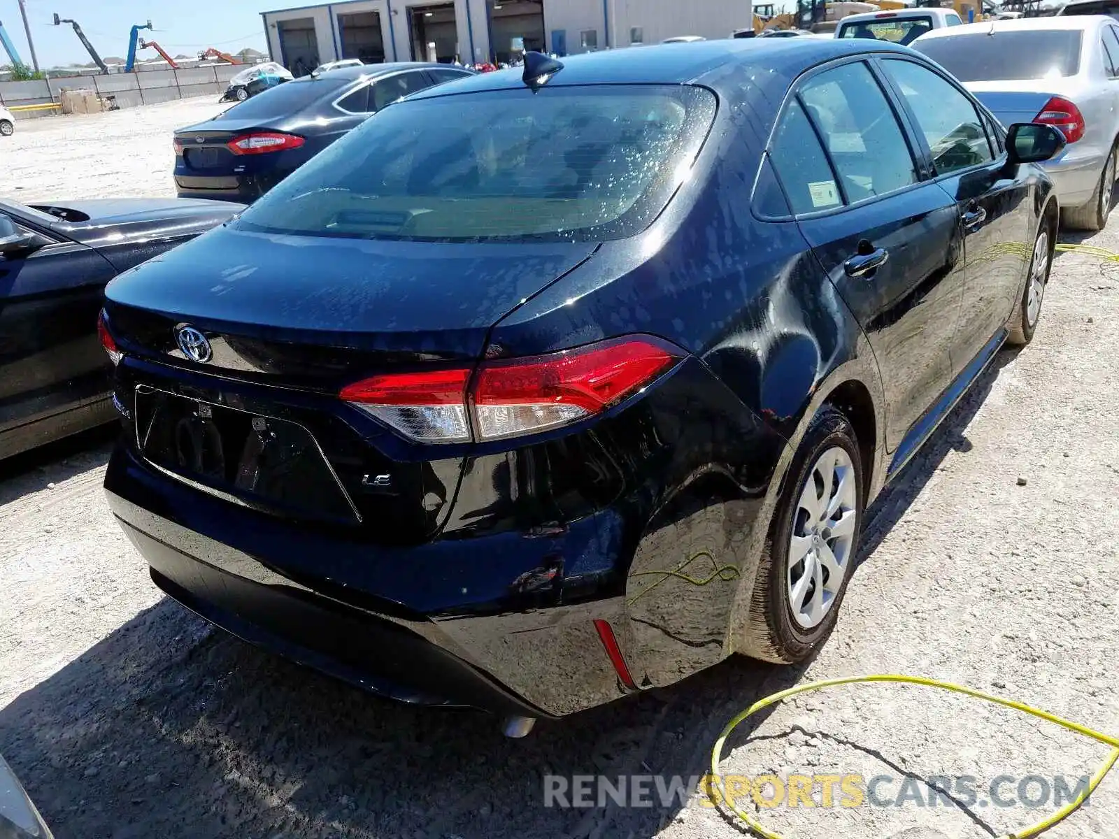 4 Photograph of a damaged car JTDEPRAE9LJ053259 TOYOTA COROLLA 2020