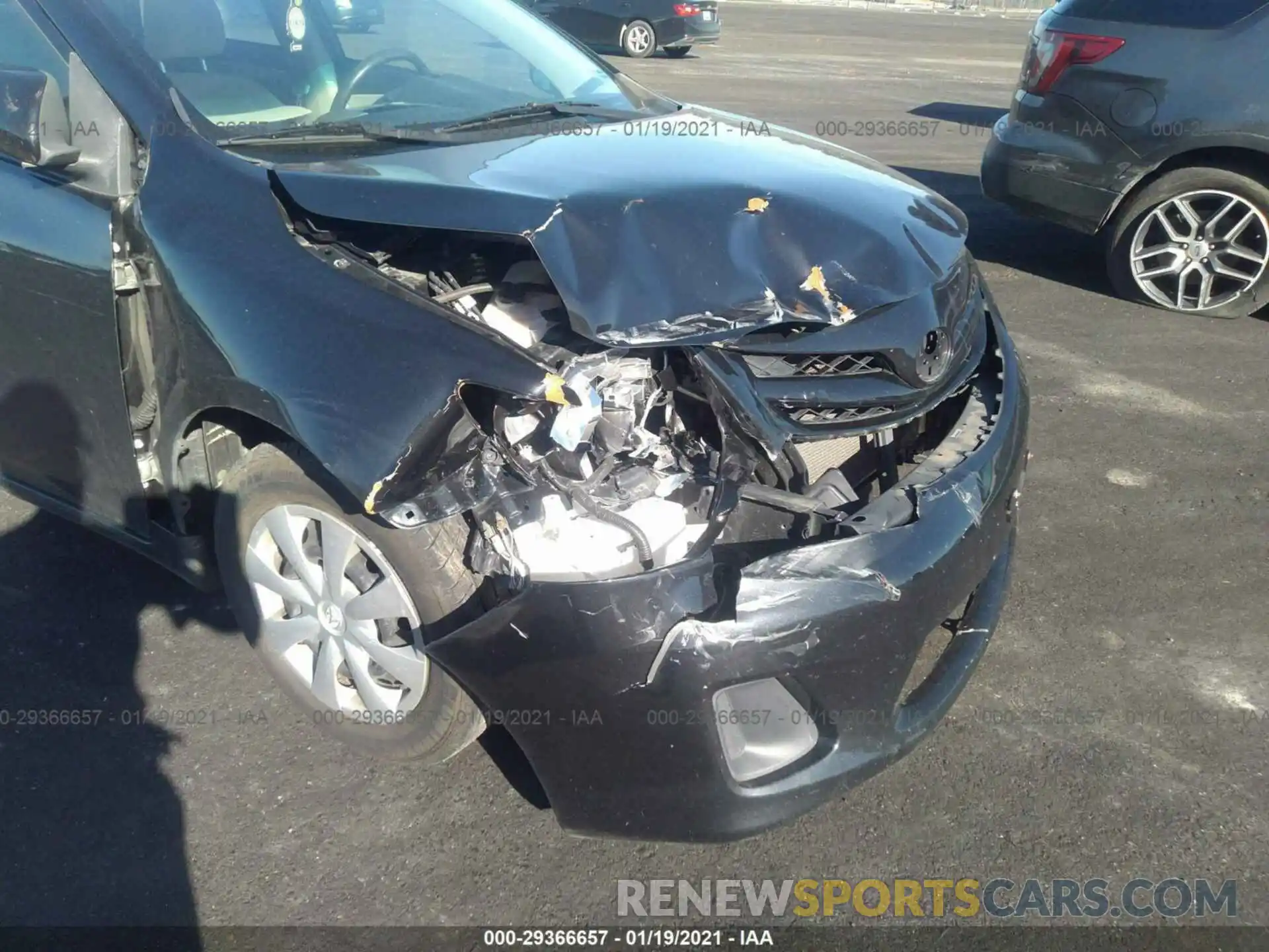 6 Photograph of a damaged car JTDEPRAE9LJ053486 TOYOTA COROLLA 2020