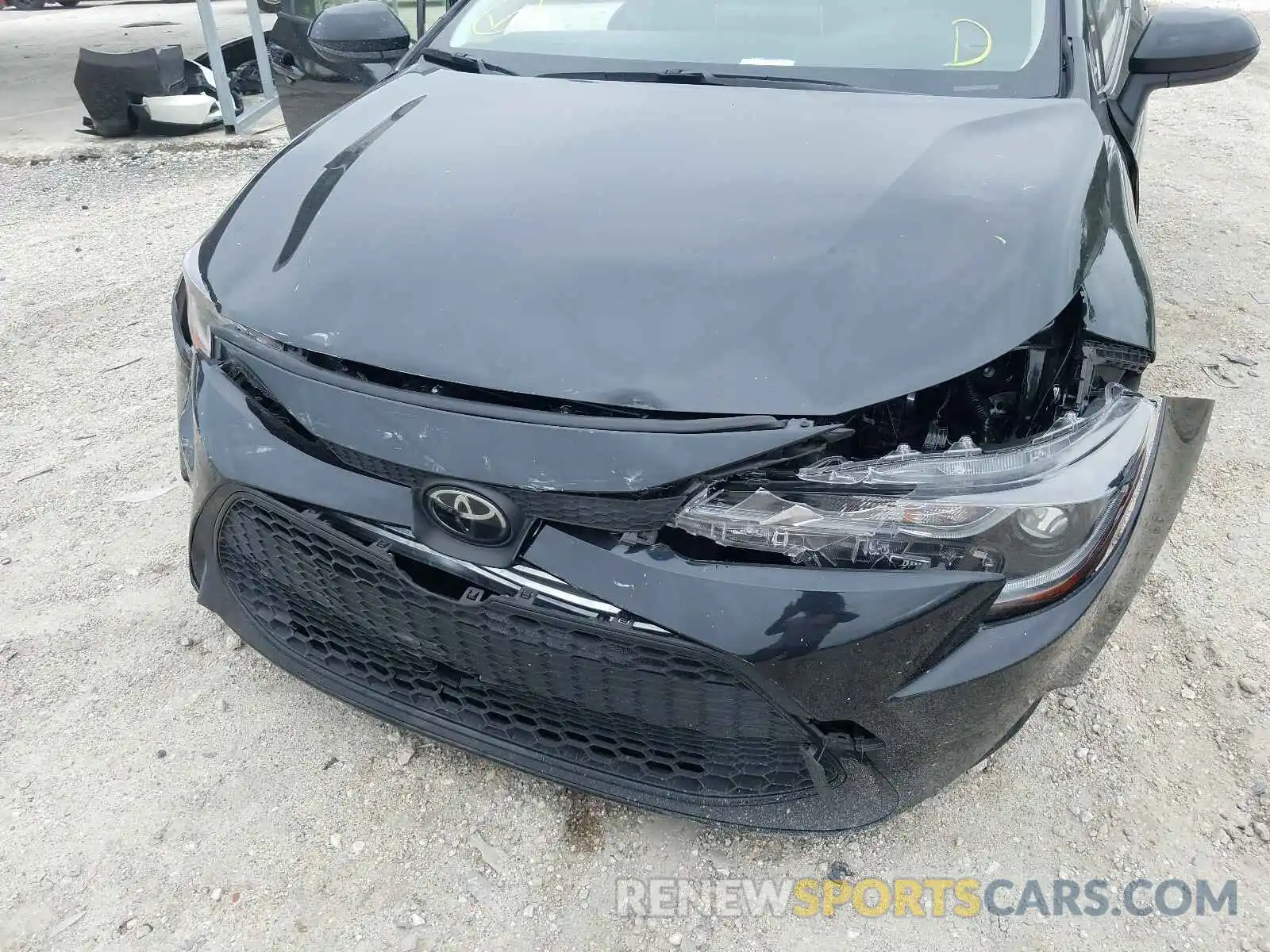 9 Photograph of a damaged car JTDEPRAE9LJ054198 TOYOTA COROLLA 2020