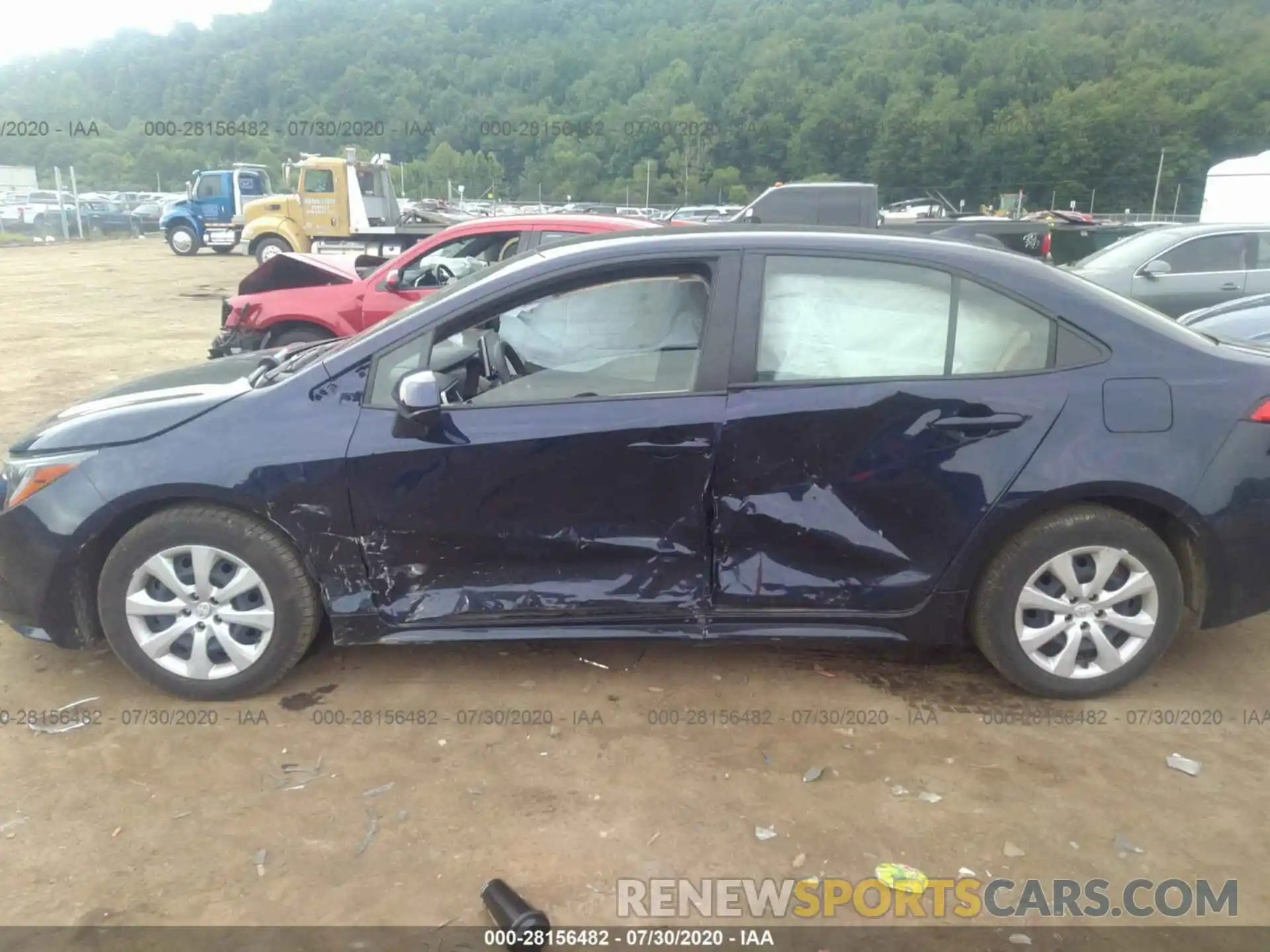 6 Photograph of a damaged car JTDEPRAE9LJ054637 TOYOTA COROLLA 2020