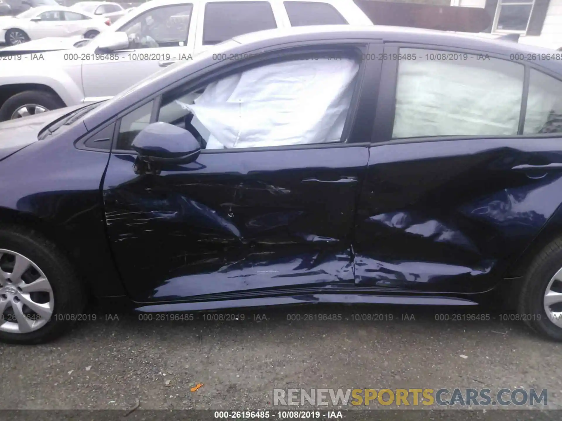 6 Photograph of a damaged car JTDEPRAE9LJ055836 TOYOTA COROLLA 2020