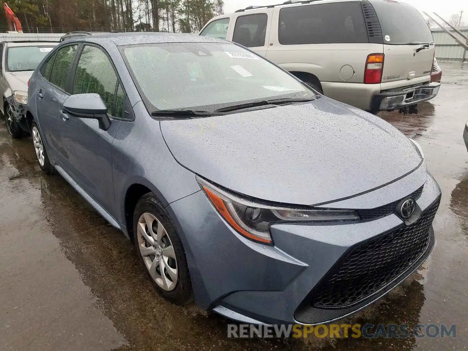 1 Photograph of a damaged car JTDEPRAE9LJ059594 TOYOTA COROLLA 2020