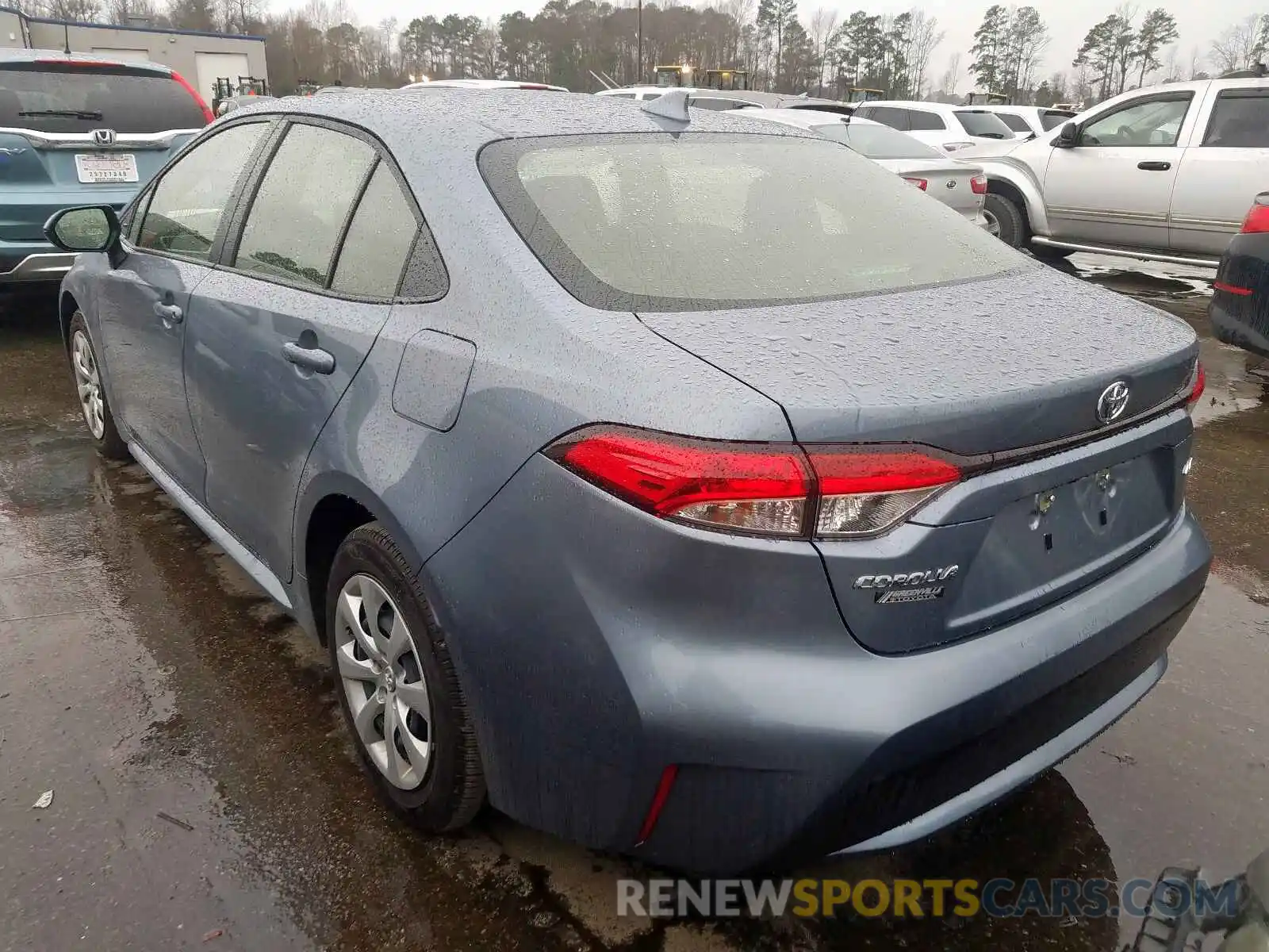 3 Photograph of a damaged car JTDEPRAE9LJ059594 TOYOTA COROLLA 2020