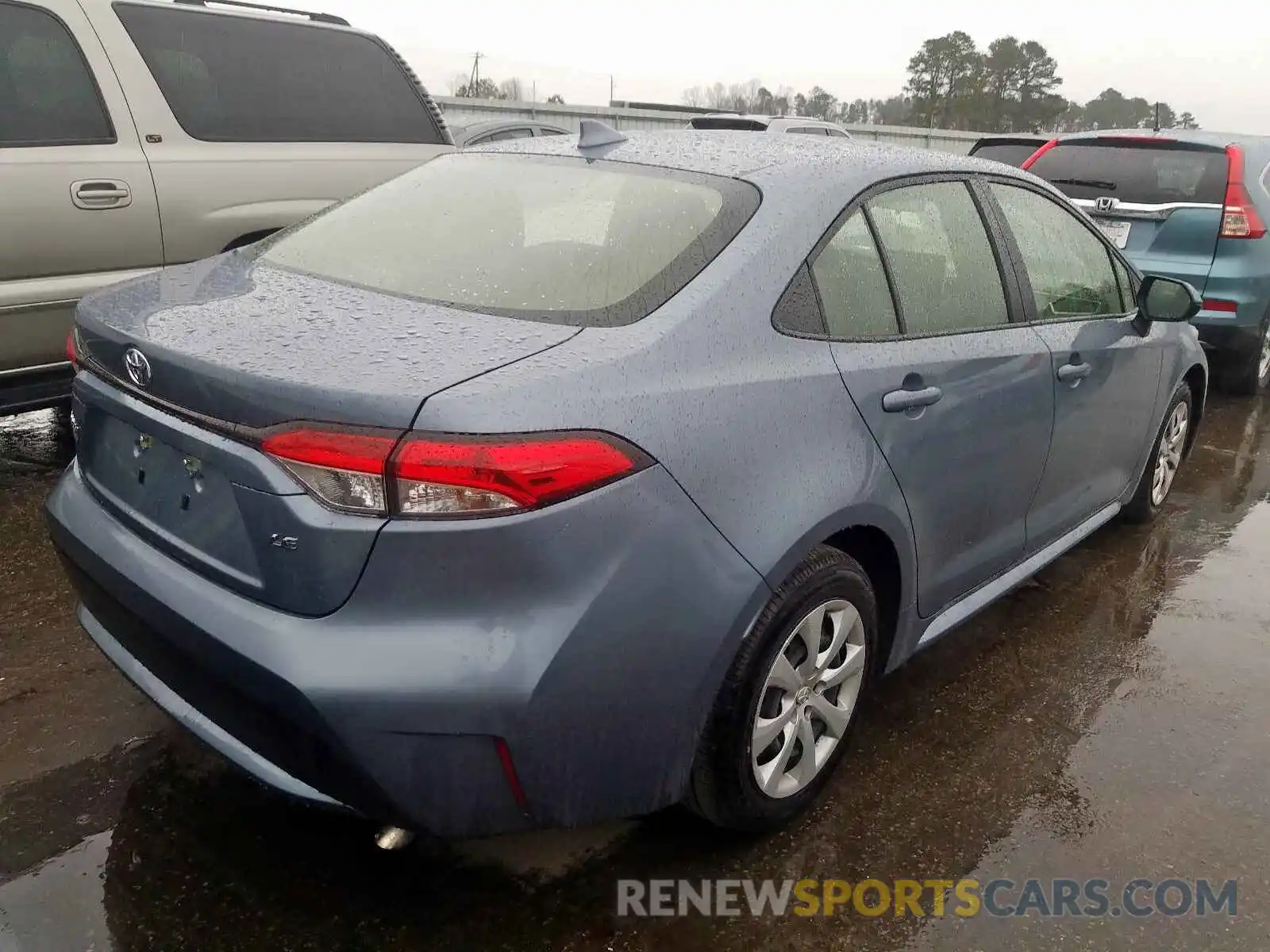 4 Photograph of a damaged car JTDEPRAE9LJ059594 TOYOTA COROLLA 2020