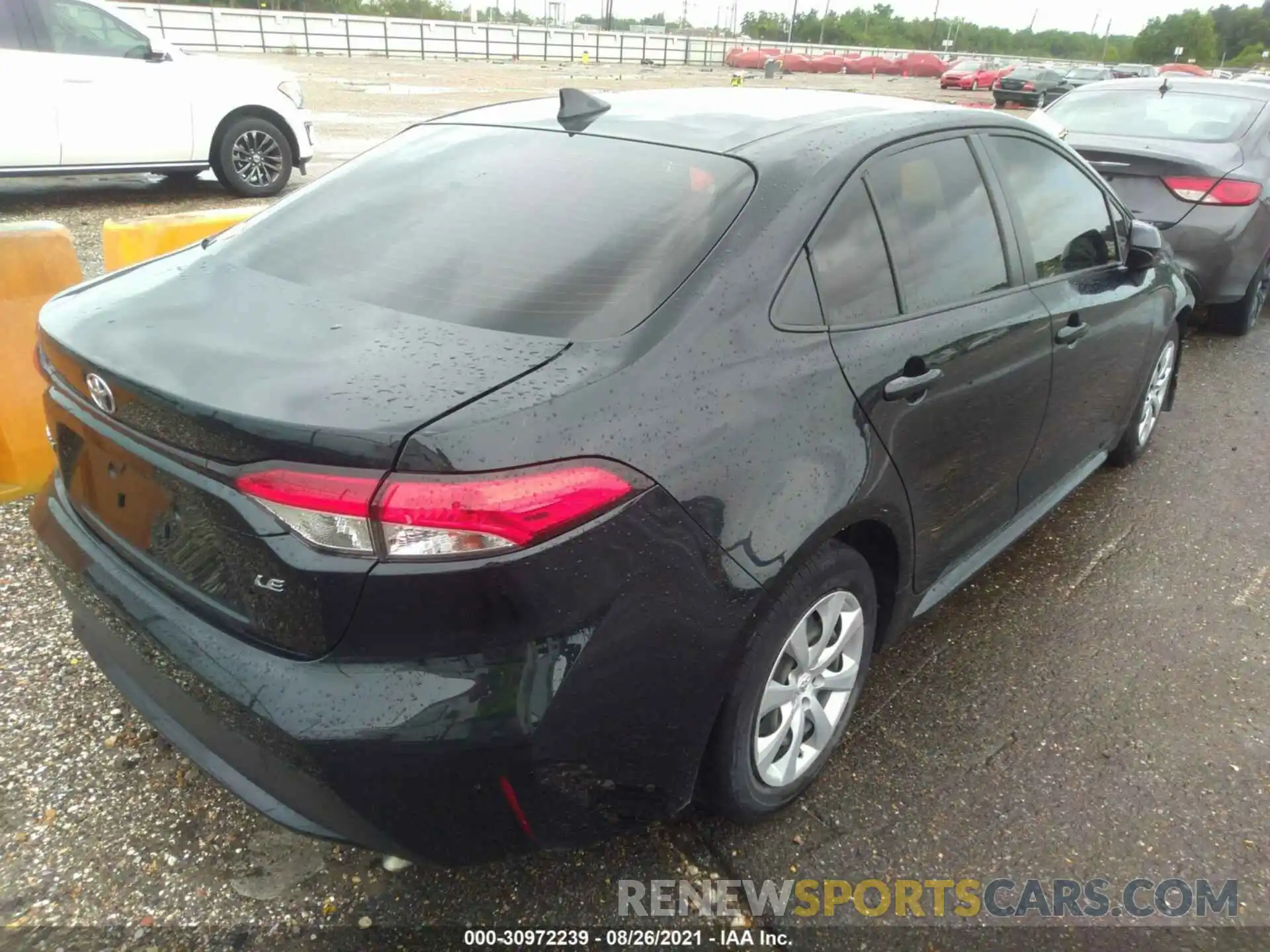 4 Photograph of a damaged car JTDEPRAE9LJ060230 TOYOTA COROLLA 2020