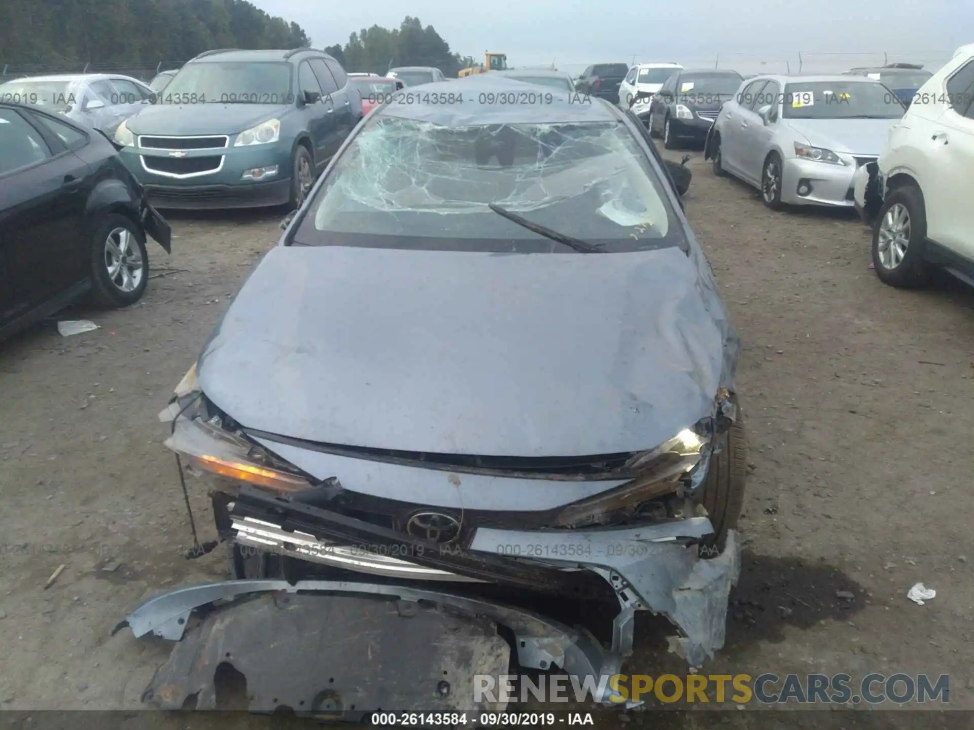 6 Photograph of a damaged car JTDEPRAE9LJ060728 TOYOTA COROLLA 2020