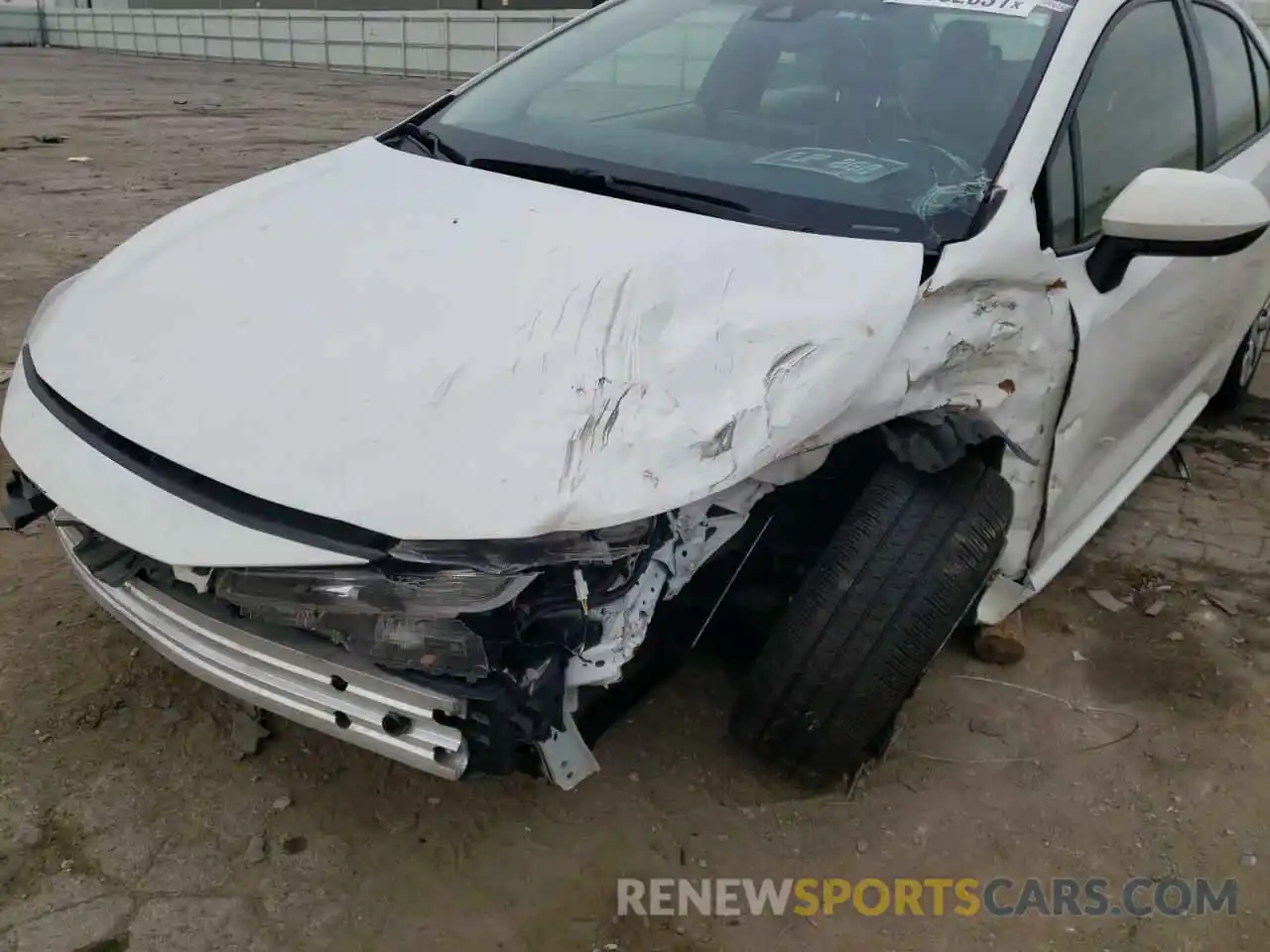 9 Photograph of a damaged car JTDEPRAE9LJ060762 TOYOTA COROLLA 2020