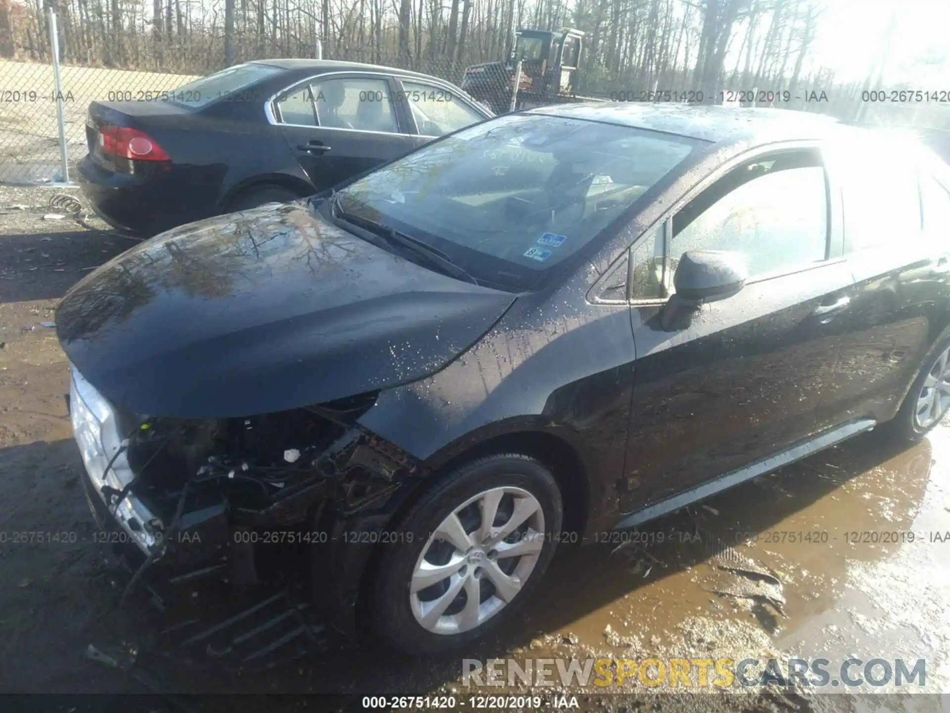 2 Photograph of a damaged car JTDEPRAE9LJ061006 TOYOTA COROLLA 2020