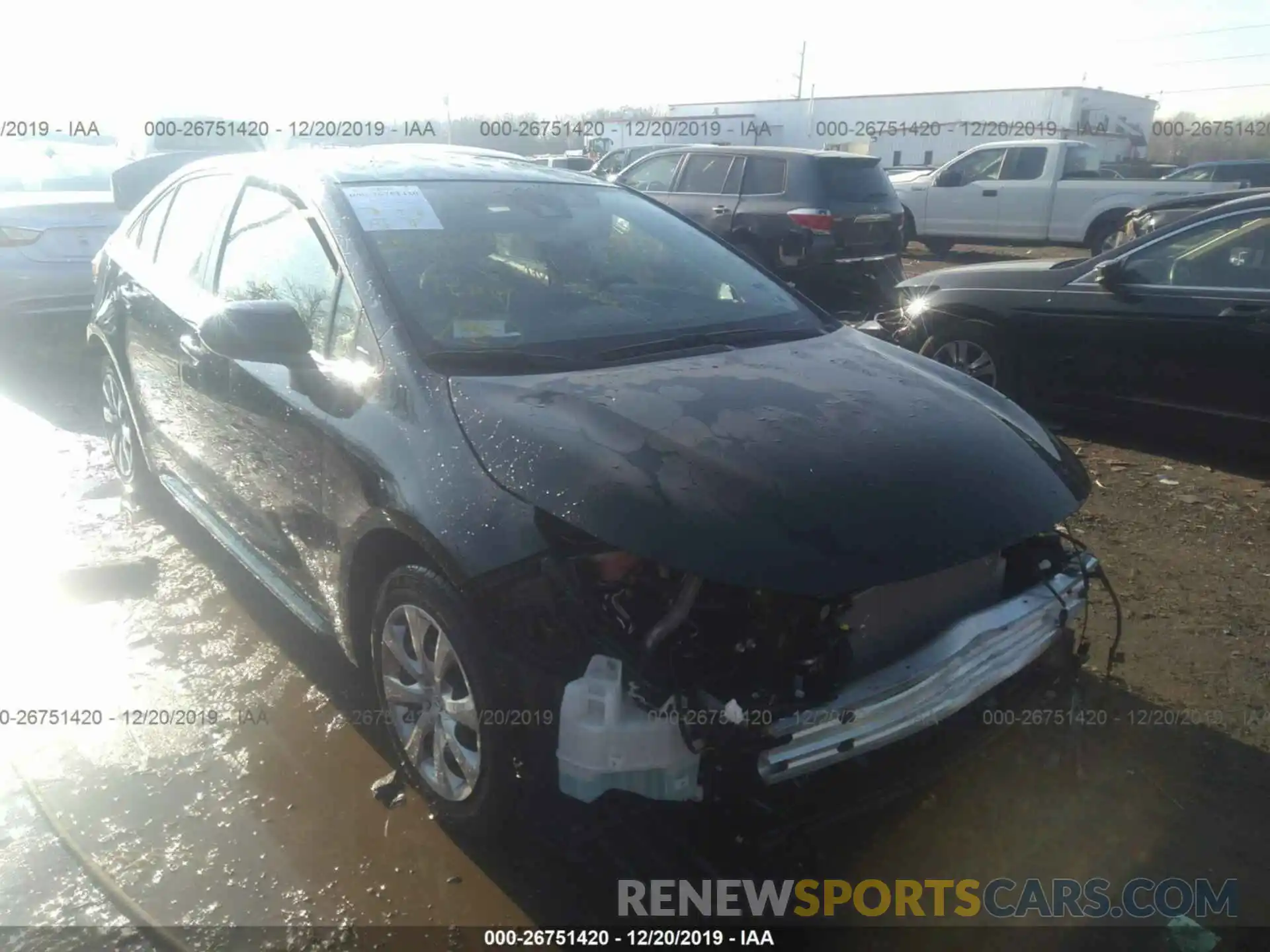 6 Photograph of a damaged car JTDEPRAE9LJ061006 TOYOTA COROLLA 2020