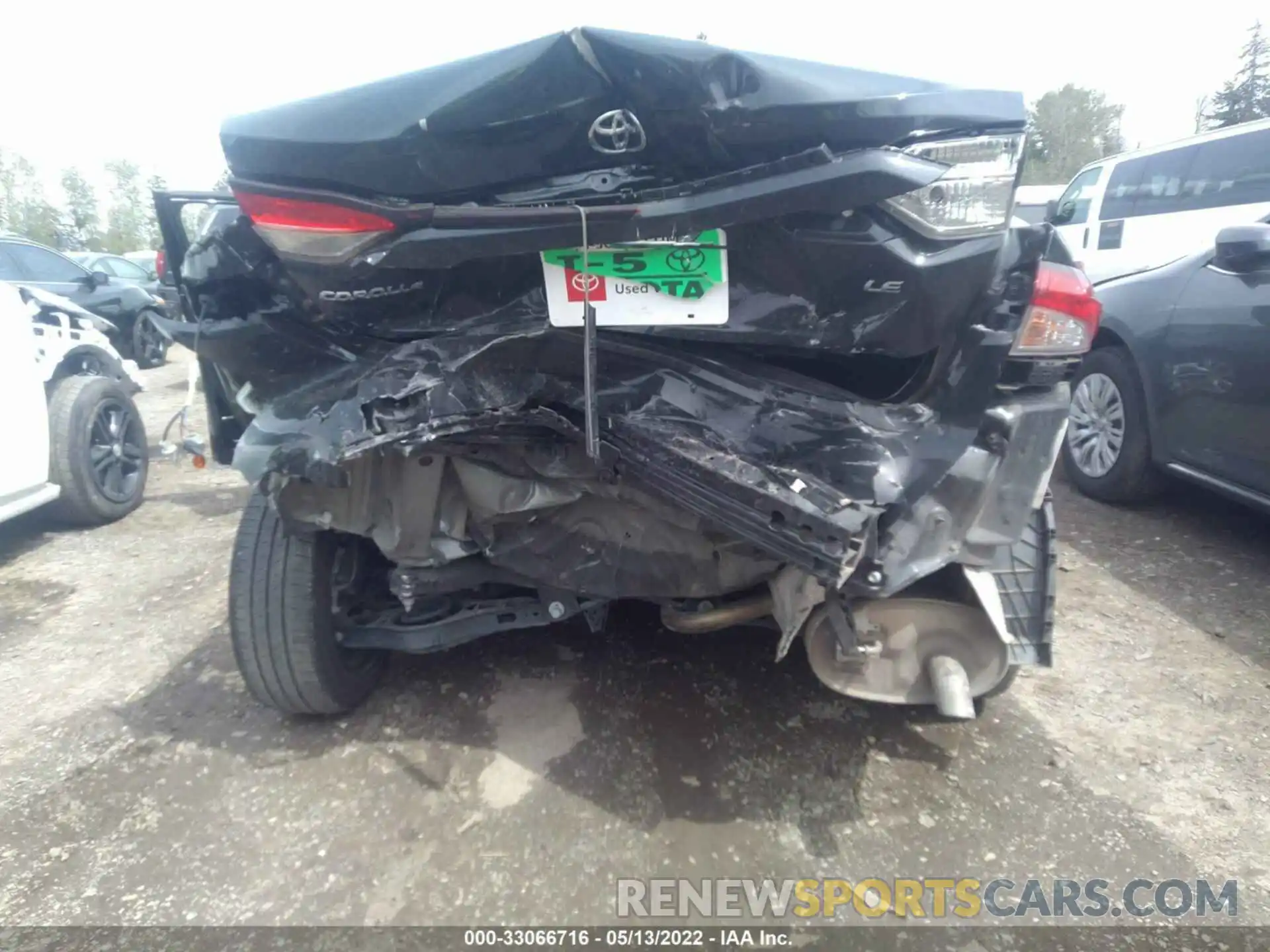 6 Photograph of a damaged car JTDEPRAE9LJ062382 TOYOTA COROLLA 2020